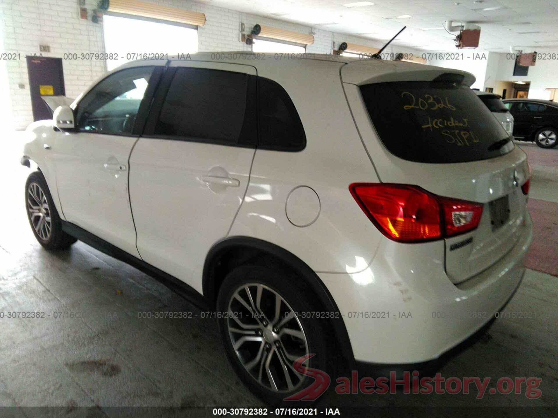 JA4AR3AU4GZ053605 2016 MITSUBISHI OUTLANDER SPORT