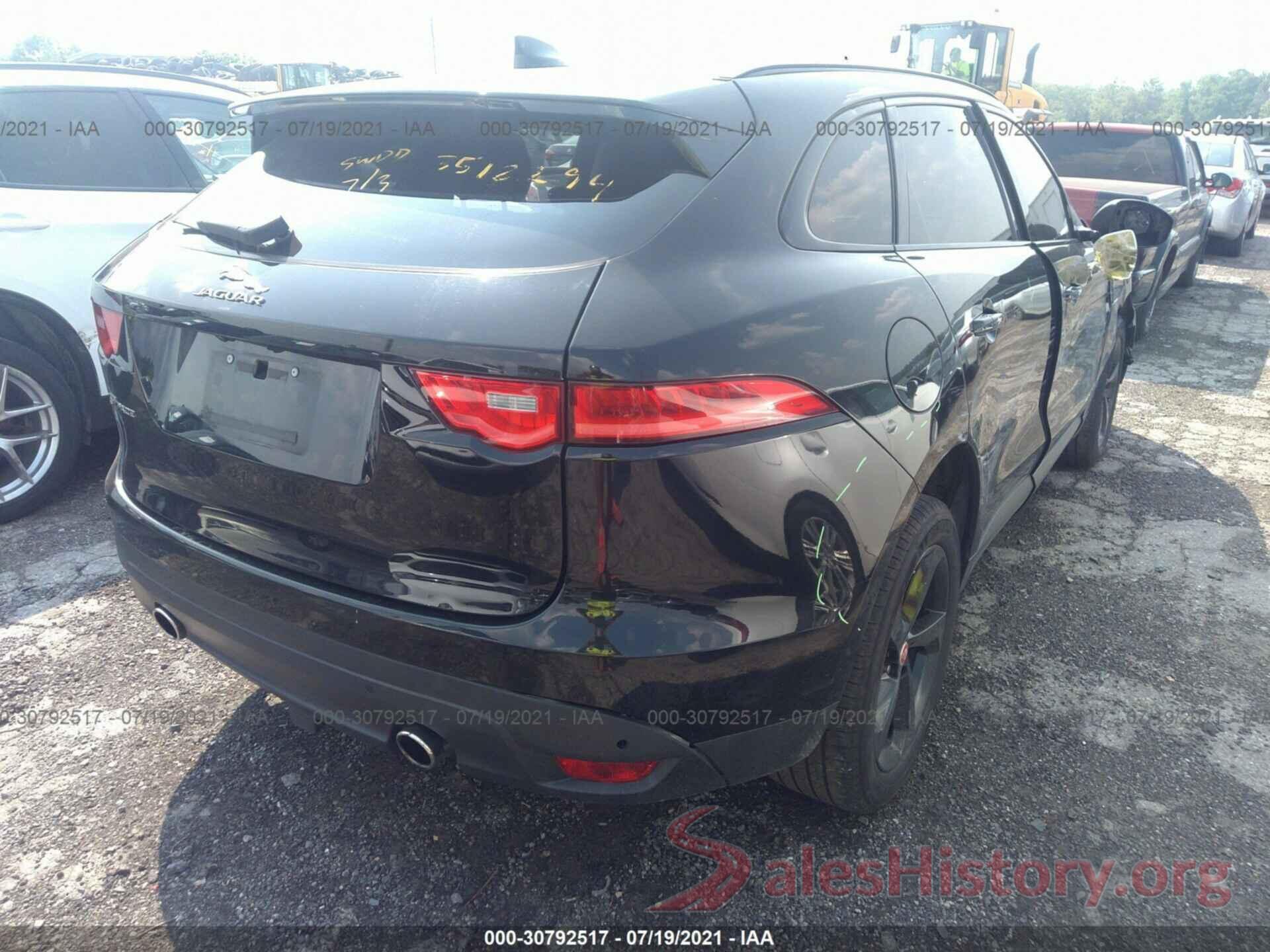 SADCJ2BV7HA099490 2017 JAGUAR F-PACE