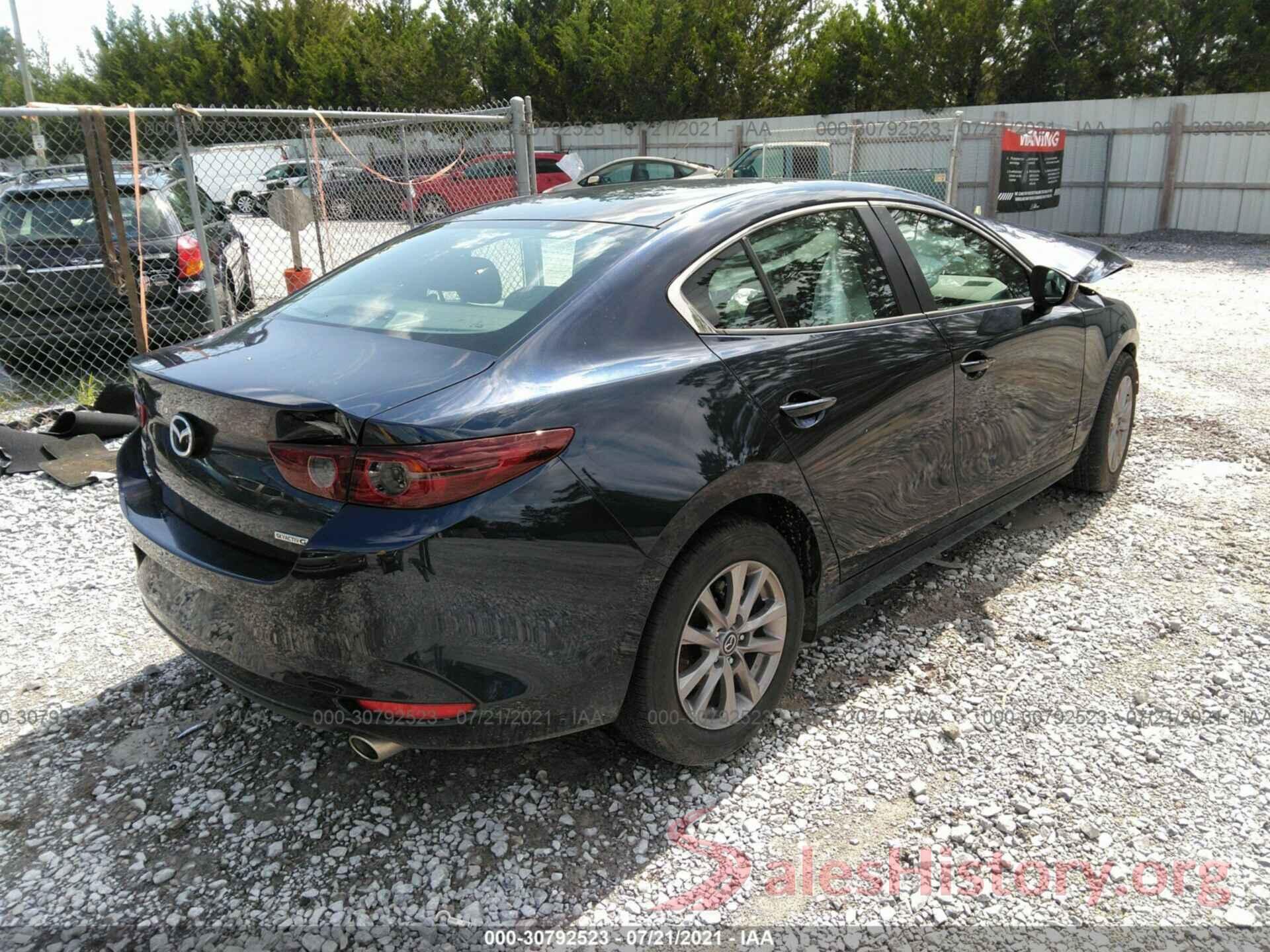 3MZBPAAL2MM206021 2021 MAZDA MAZDA3 SEDAN