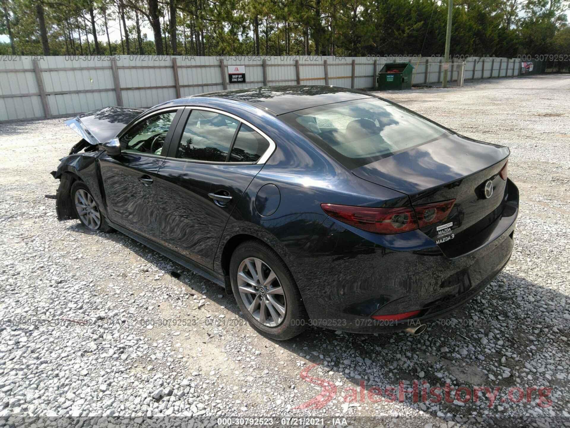 3MZBPAAL2MM206021 2021 MAZDA MAZDA3 SEDAN