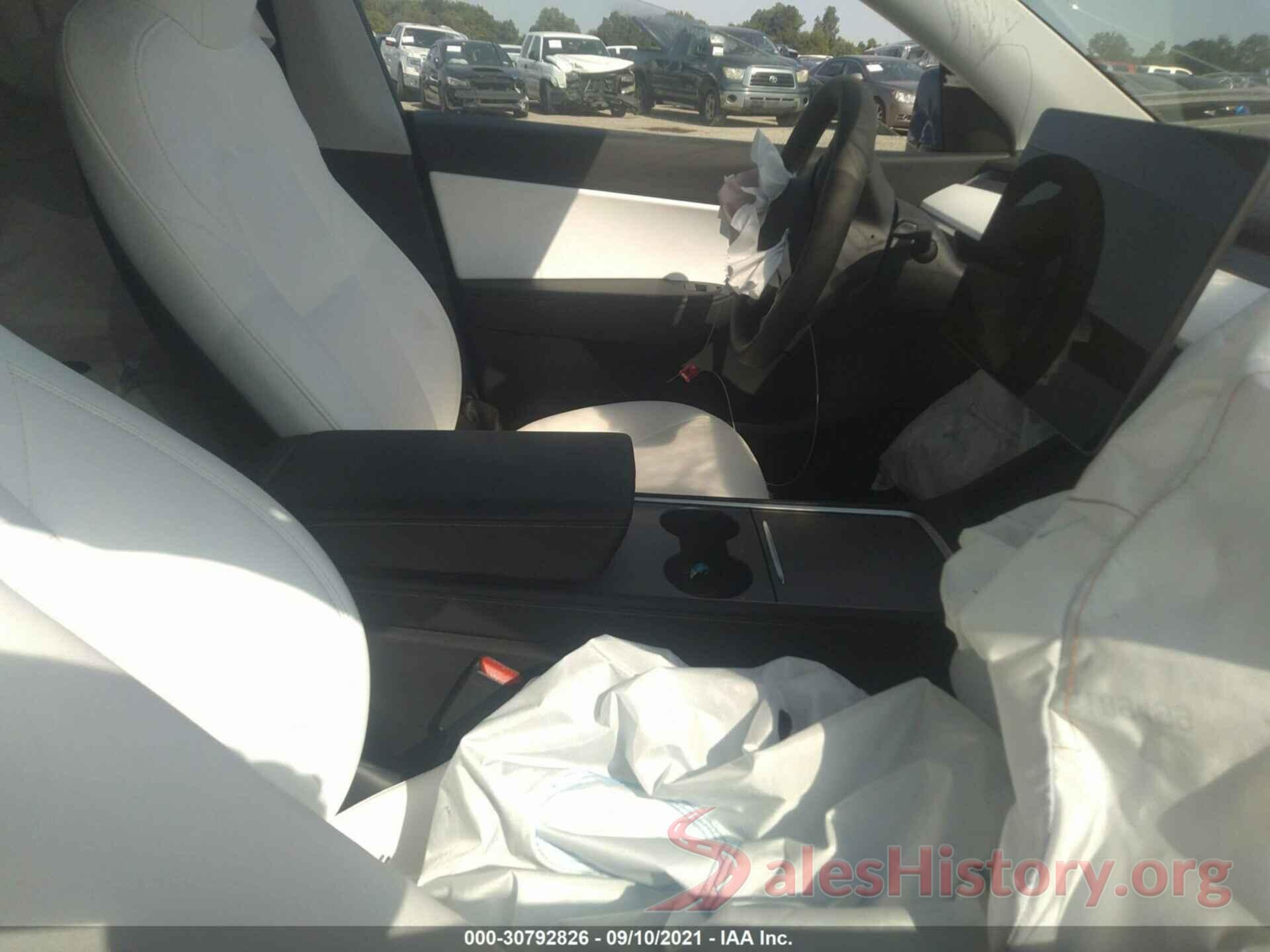 5YJYGDEE6MF161907 2021 TESLA MODEL Y