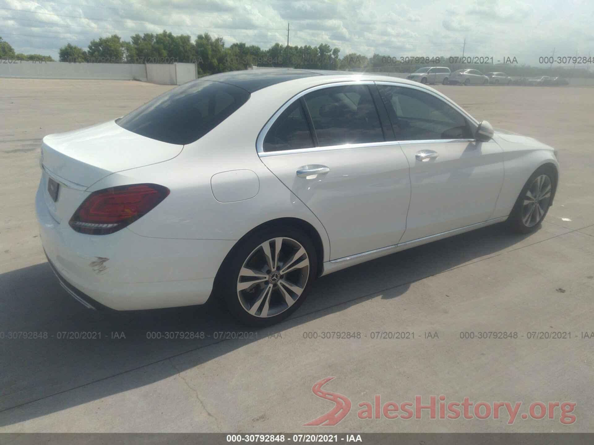 W1KWF8DB5LR594156 2020 MERCEDES-BENZ C-CLASS