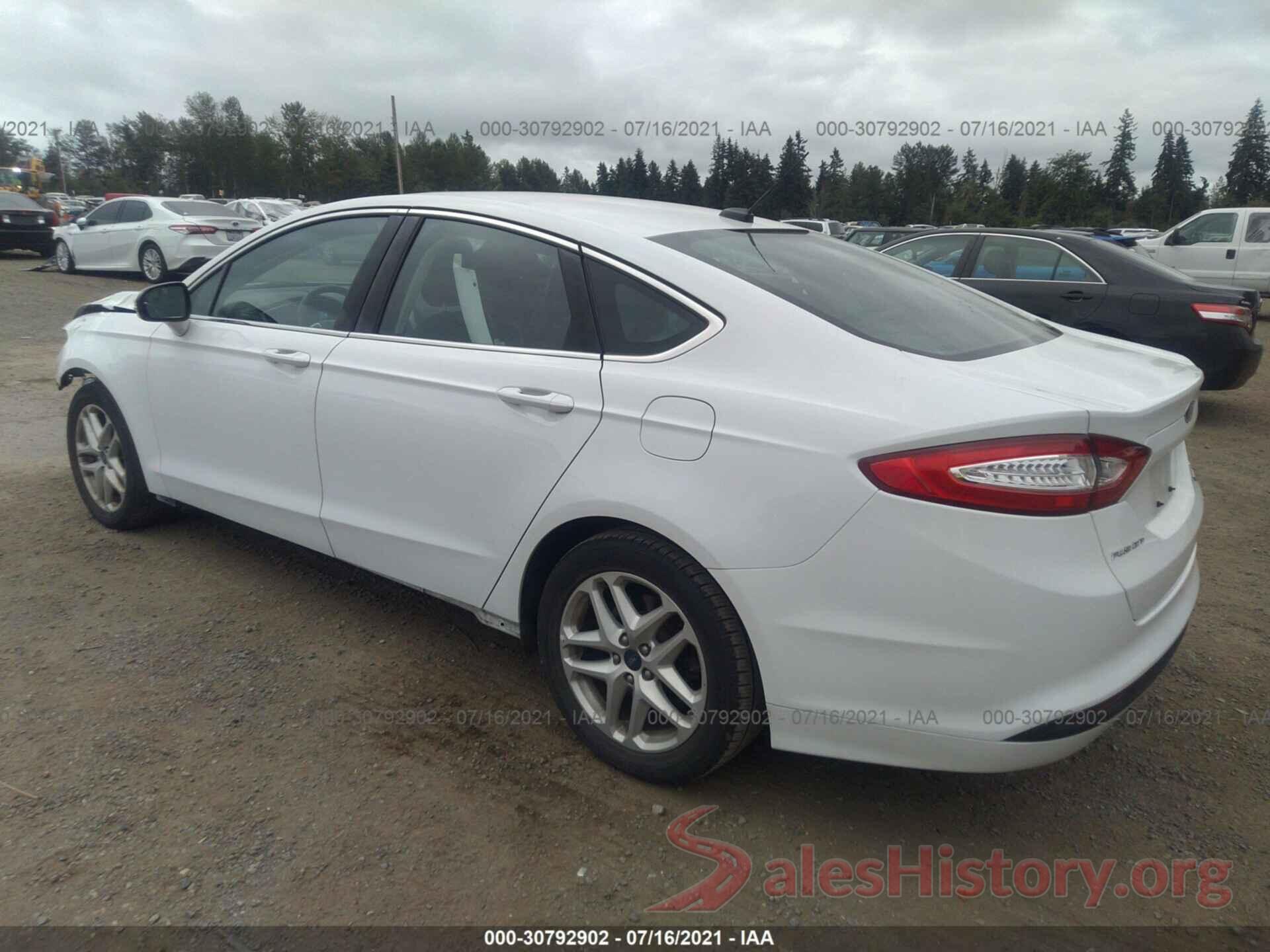 3FA6P0HD4GR197543 2016 FORD FUSION