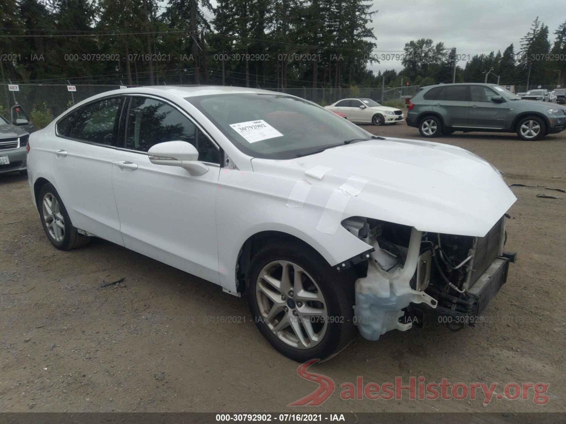 3FA6P0HD4GR197543 2016 FORD FUSION