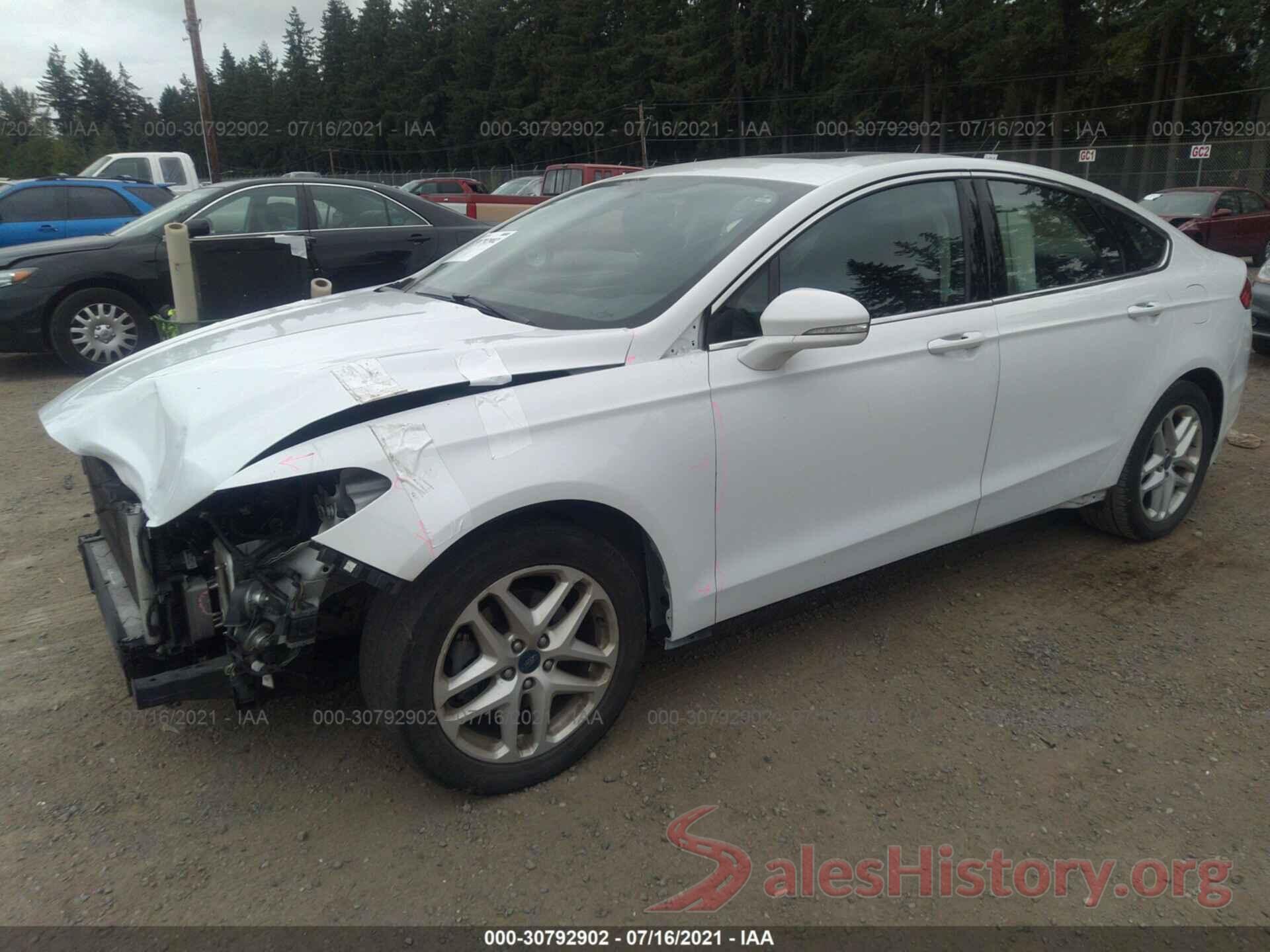 3FA6P0HD4GR197543 2016 FORD FUSION