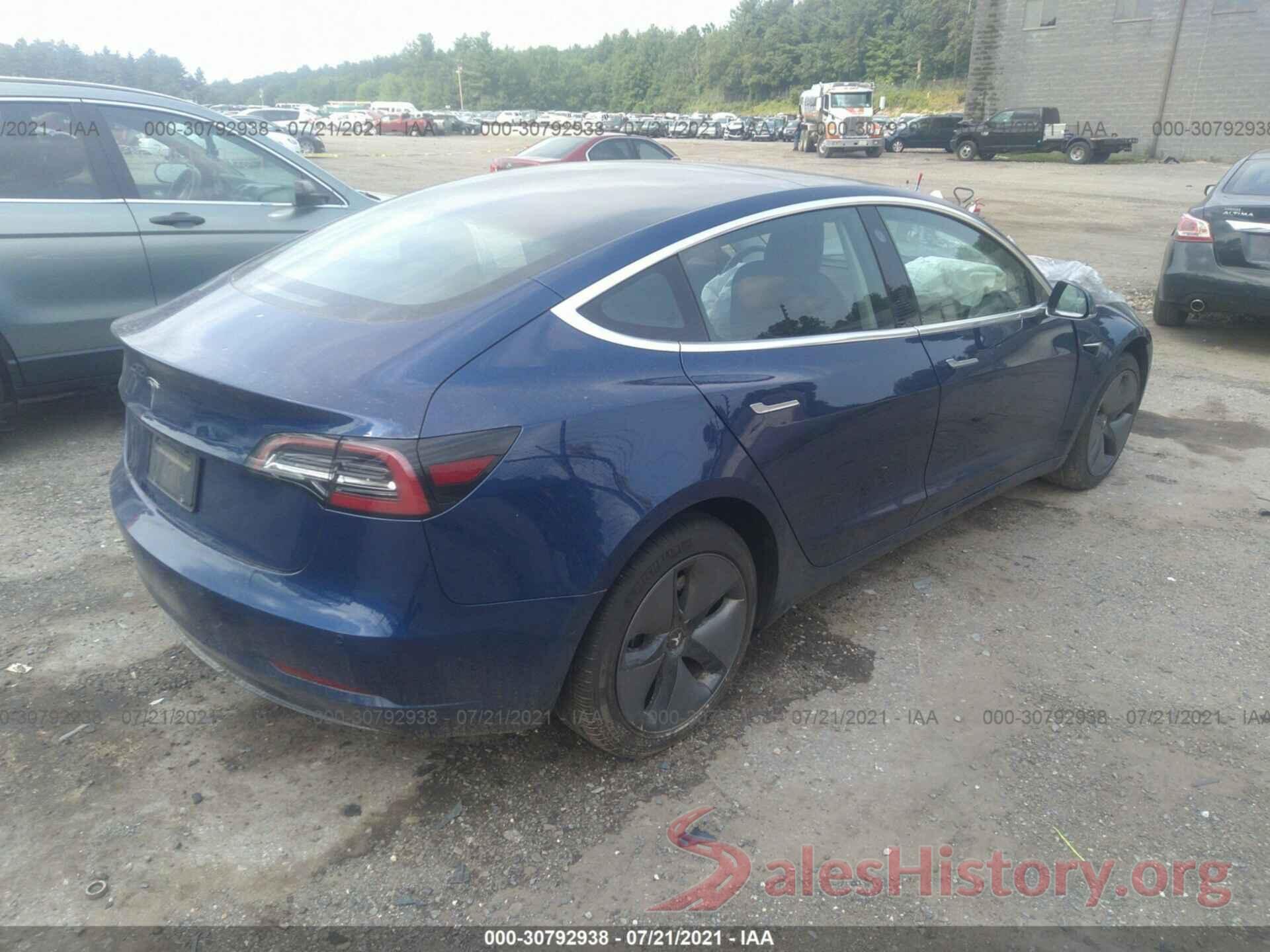 5YJ3E1EAXKF400691 2019 TESLA MODEL 3