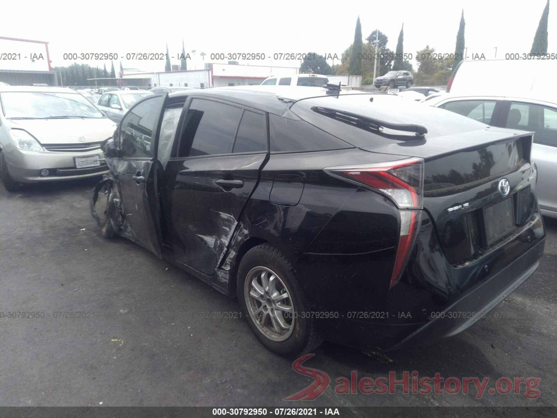 JTDKARFU6J3548296 2018 TOYOTA PRIUS