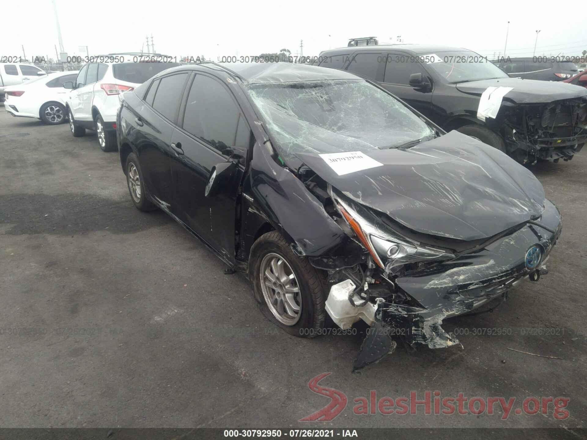 JTDKARFU6J3548296 2018 TOYOTA PRIUS