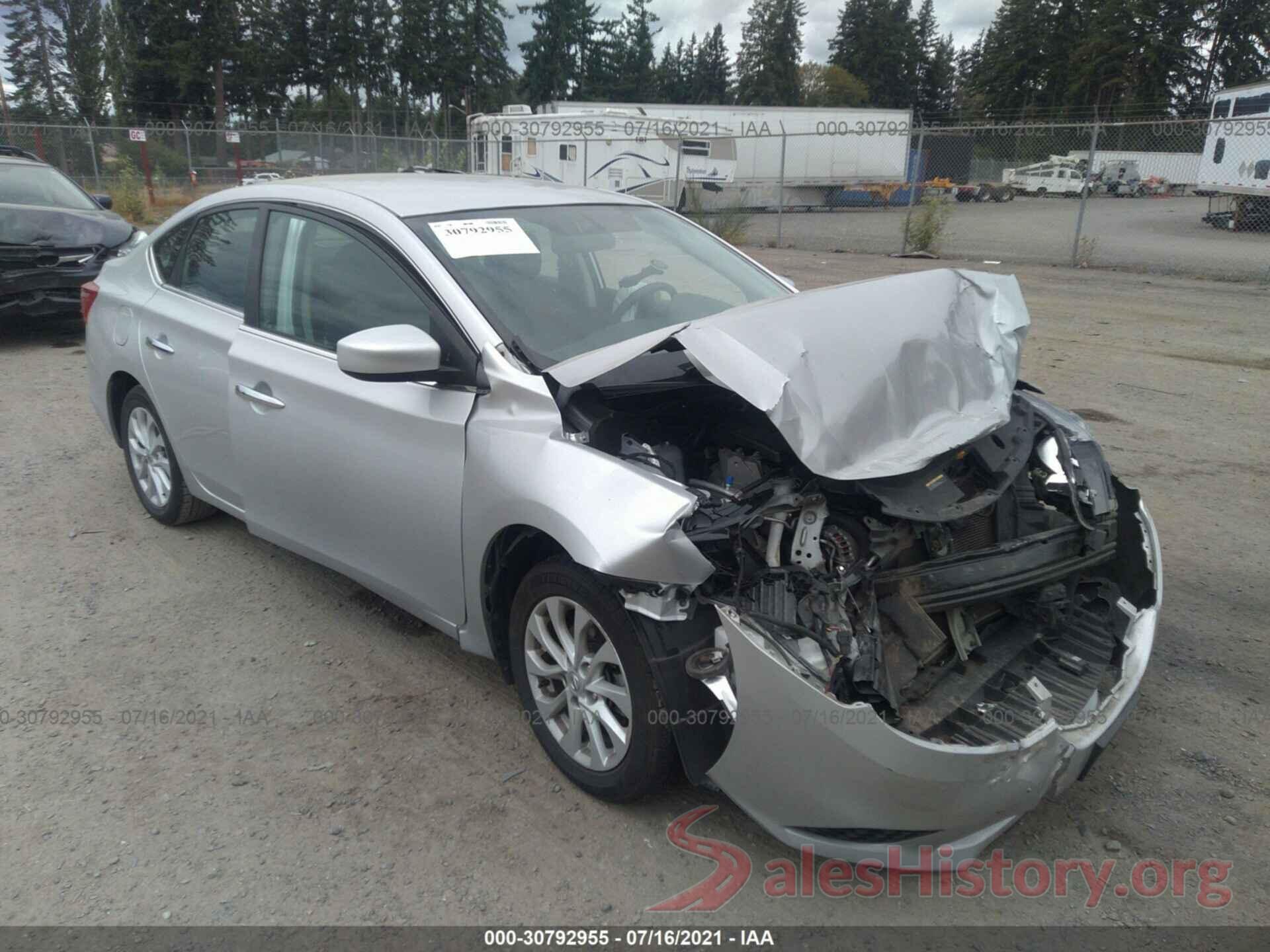 3N1AB7AP3JL633862 2018 NISSAN SENTRA