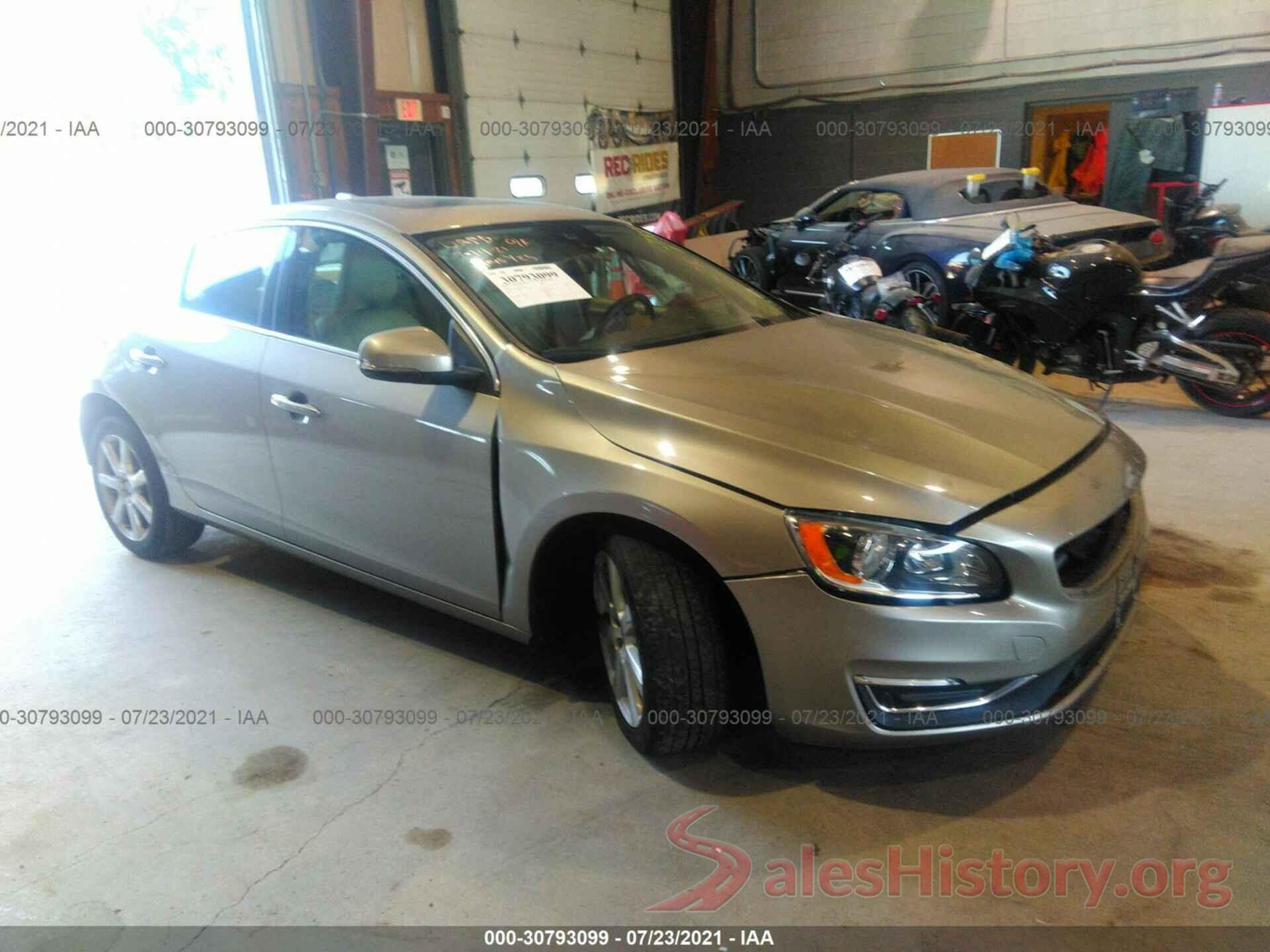 YV126MFK2G2391622 2016 VOLVO S60