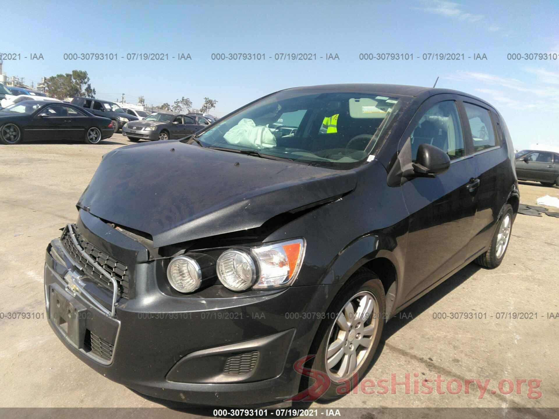 1G1JC6SG5G4158080 2016 CHEVROLET SONIC