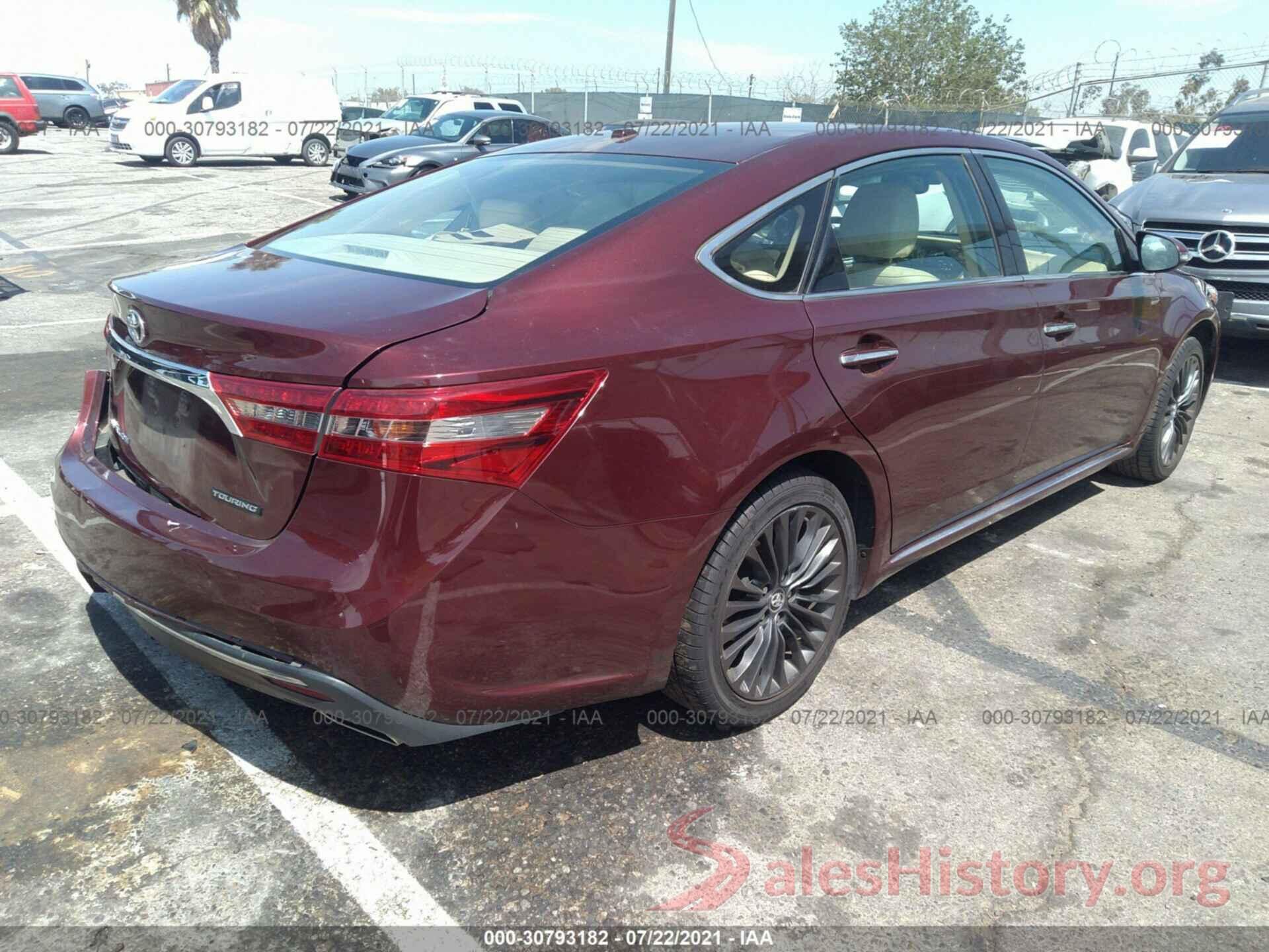 4T1BK1EBXJU272581 2018 TOYOTA AVALON