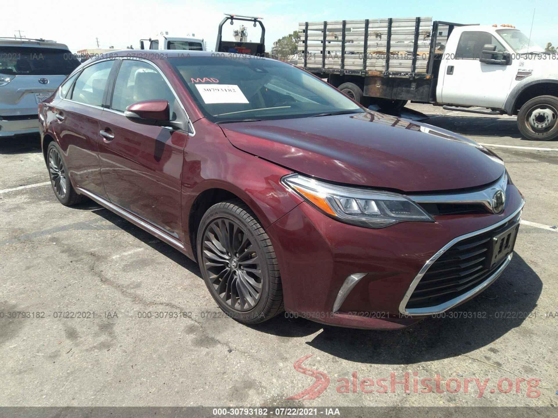 4T1BK1EBXJU272581 2018 TOYOTA AVALON