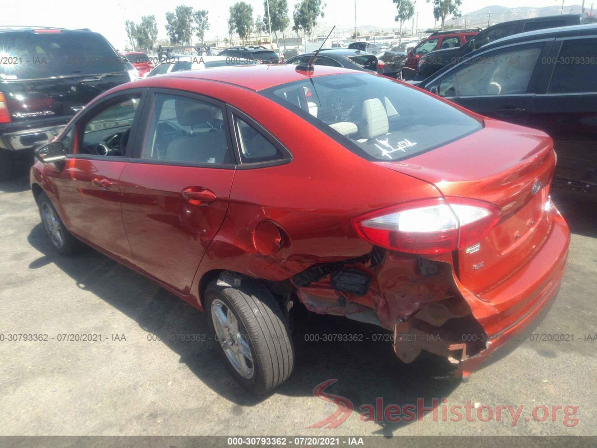 3FADP4BJ2KM138252 2019 FORD FIESTA