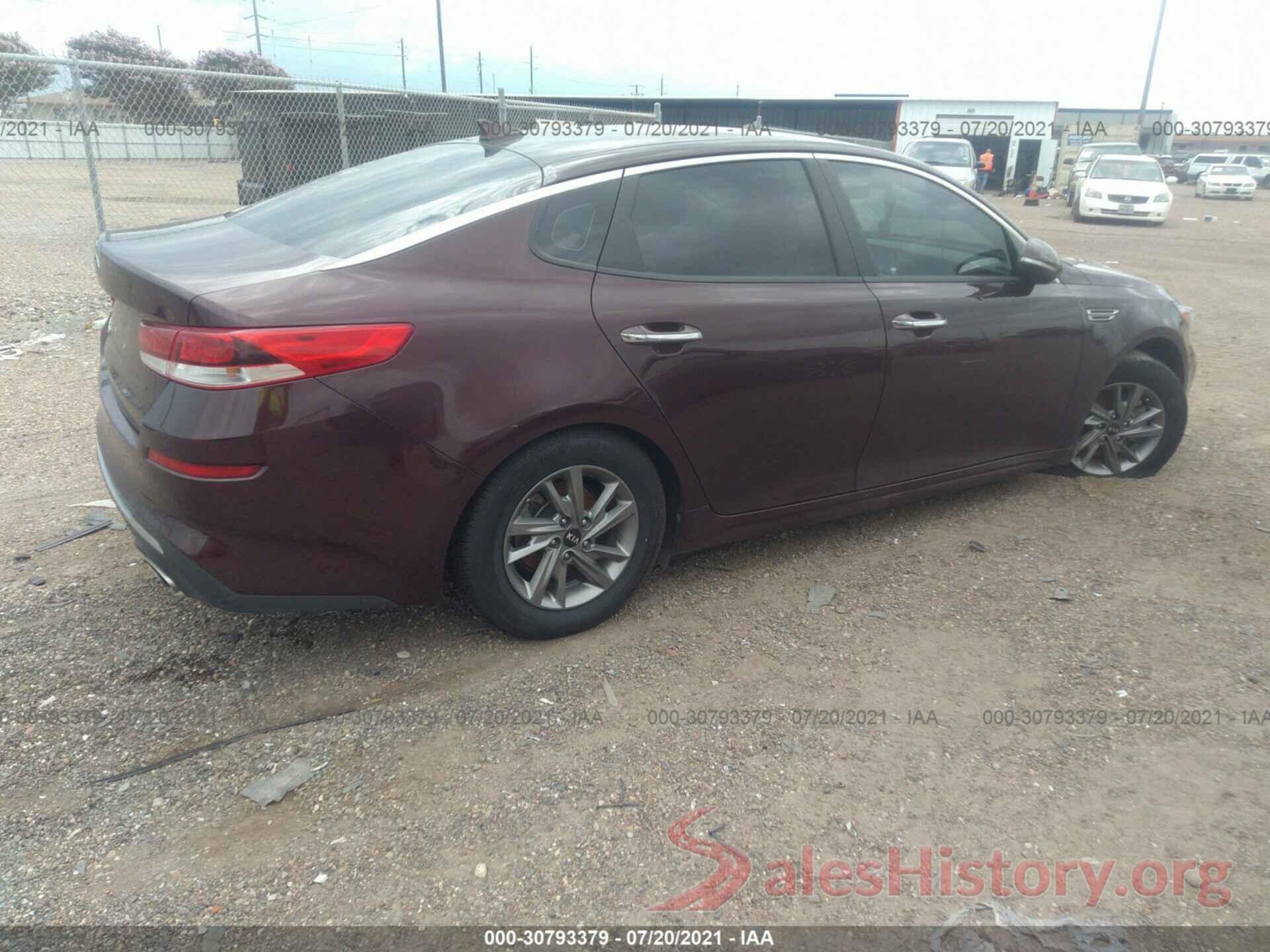 5XXGT4L33KG287984 2019 KIA OPTIMA