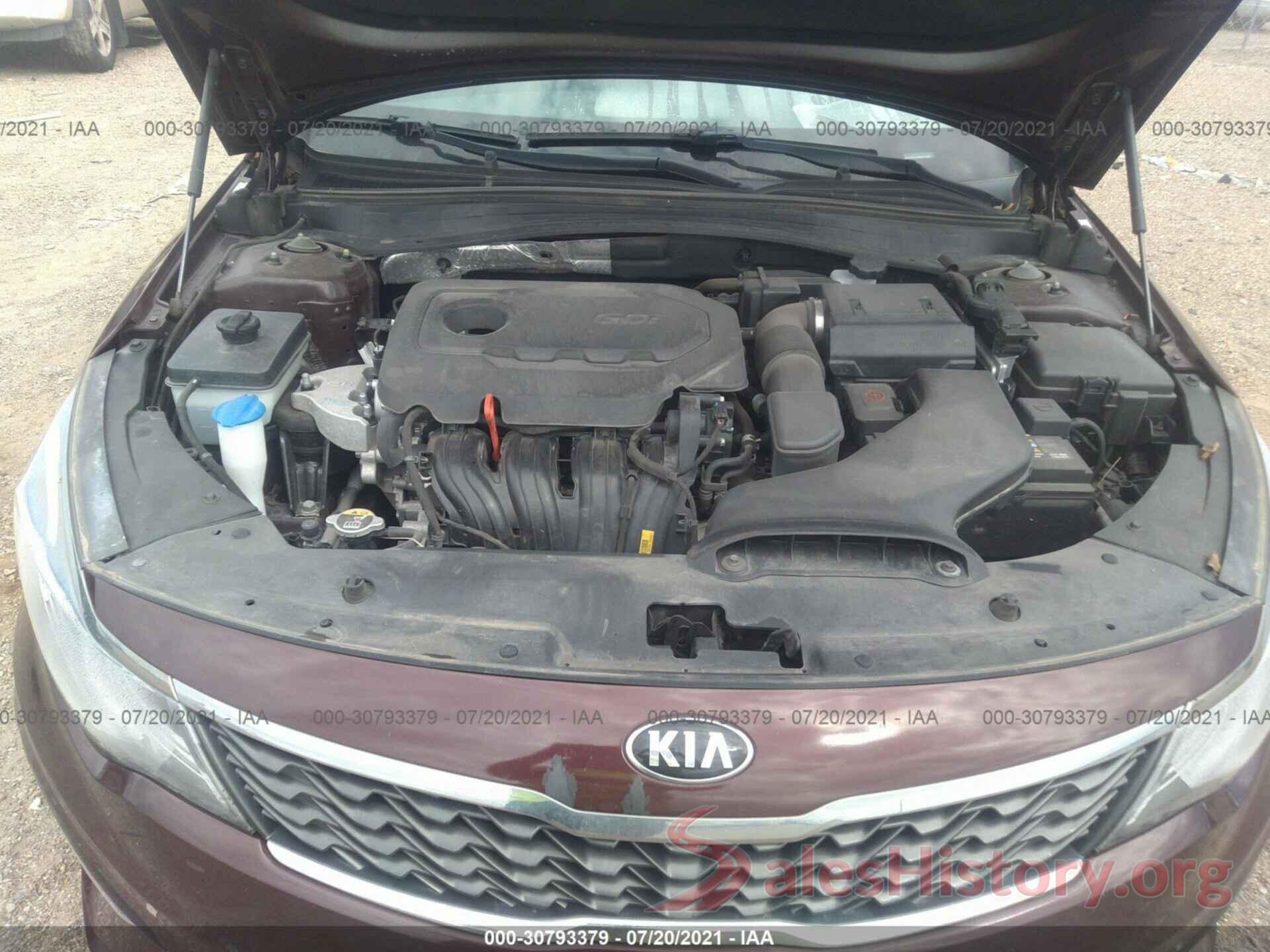 5XXGT4L33KG287984 2019 KIA OPTIMA