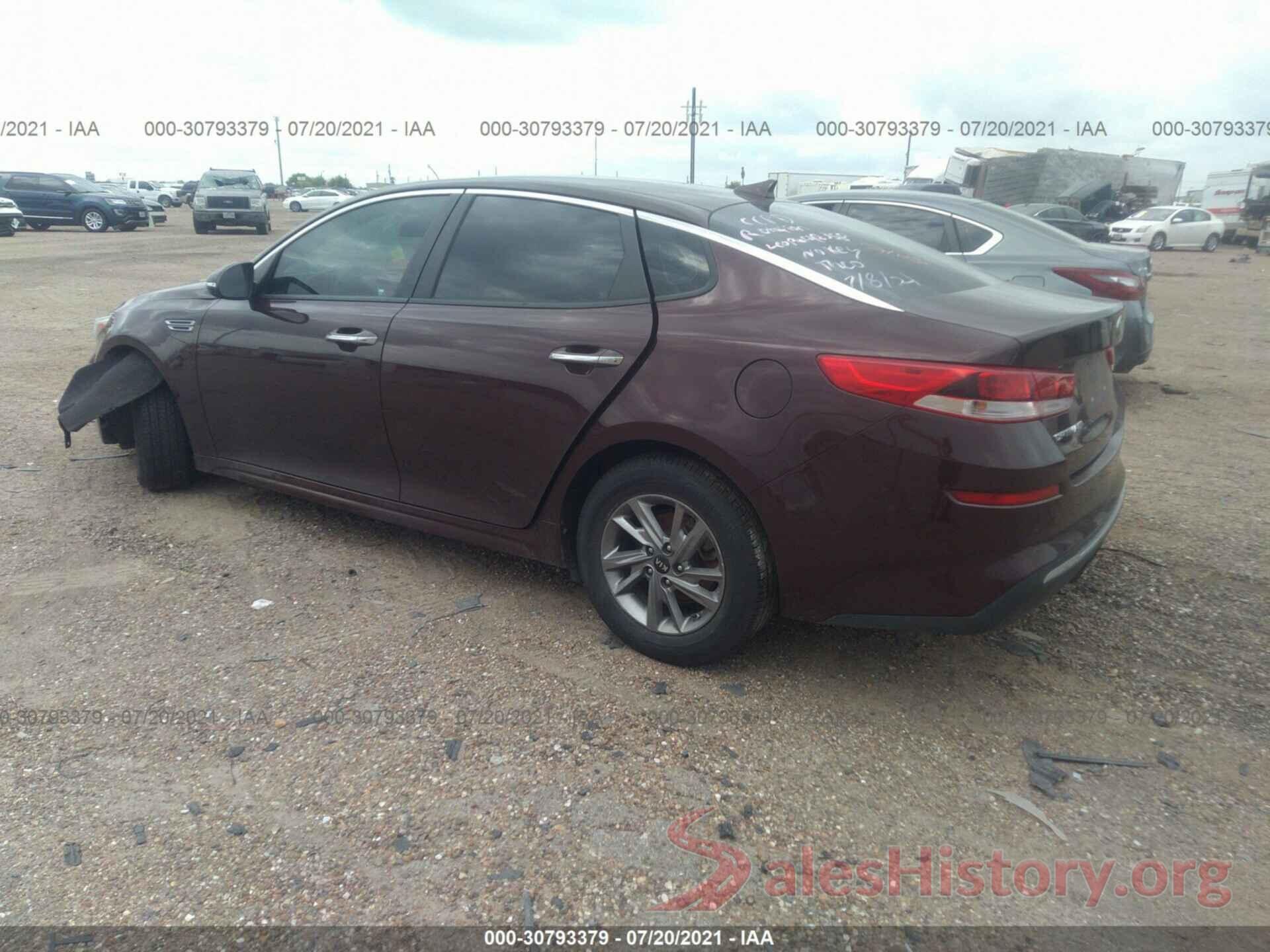 5XXGT4L33KG287984 2019 KIA OPTIMA