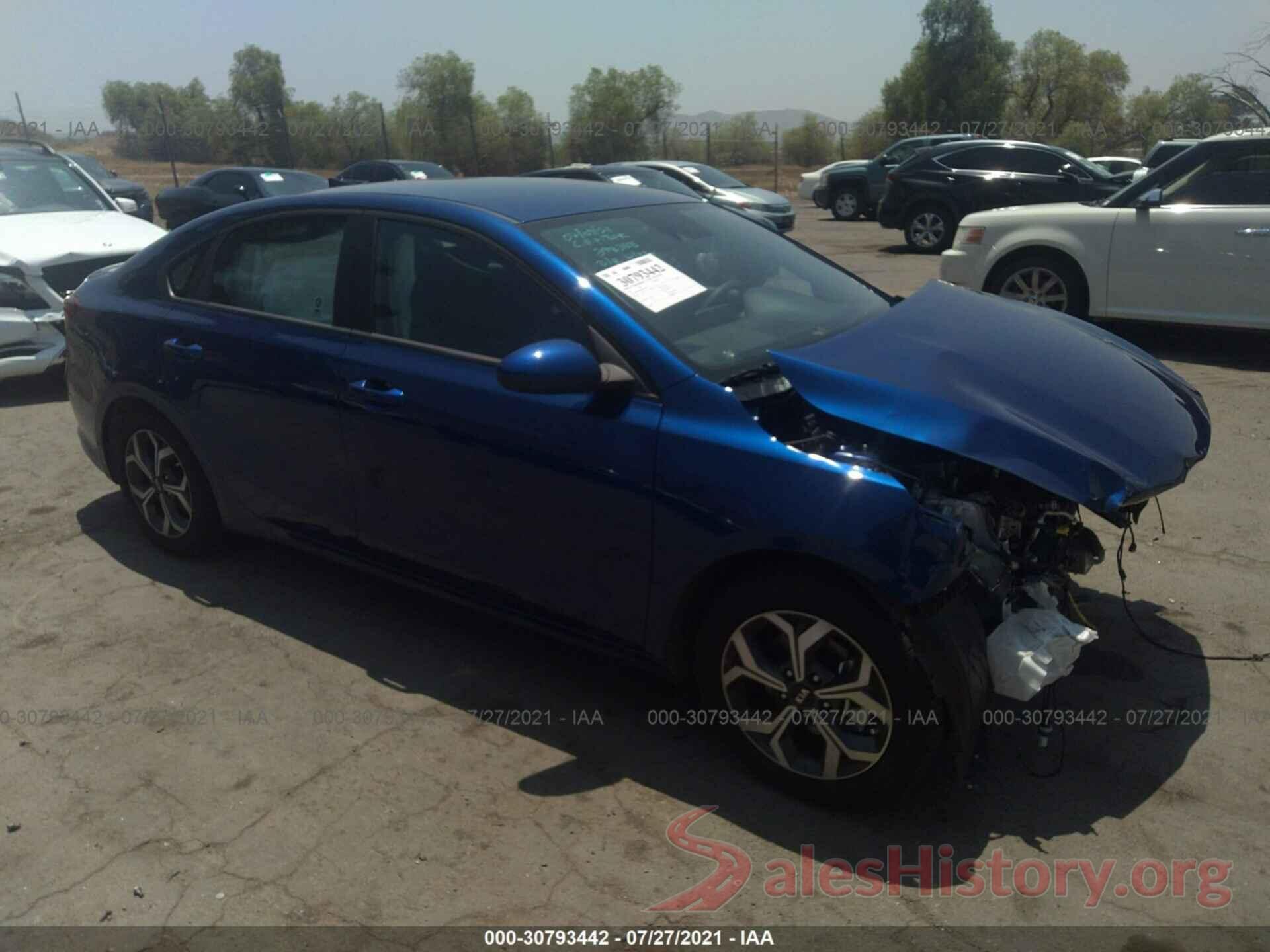 3KPF24AD9ME342461 2021 KIA FORTE