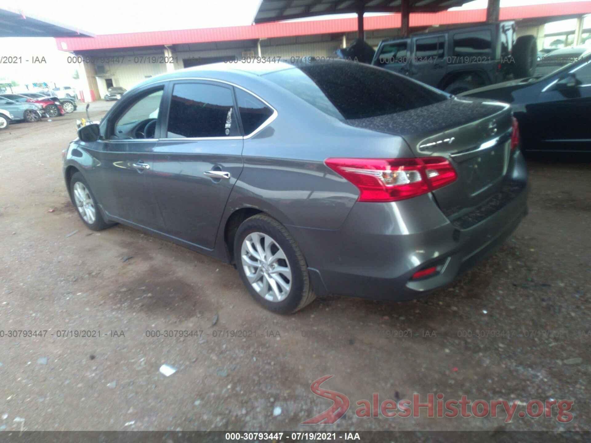 3N1AB7APXKY373822 2019 NISSAN SENTRA