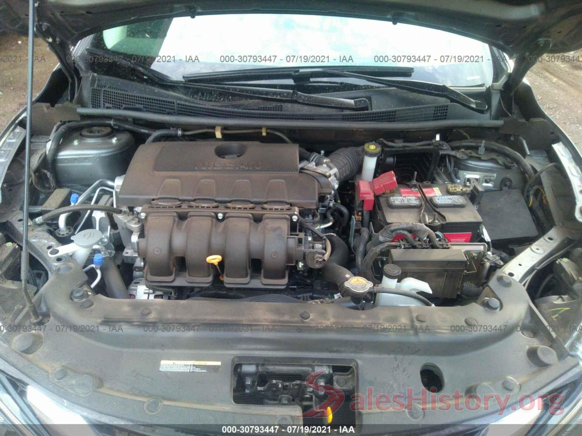 3N1AB7APXKY373822 2019 NISSAN SENTRA