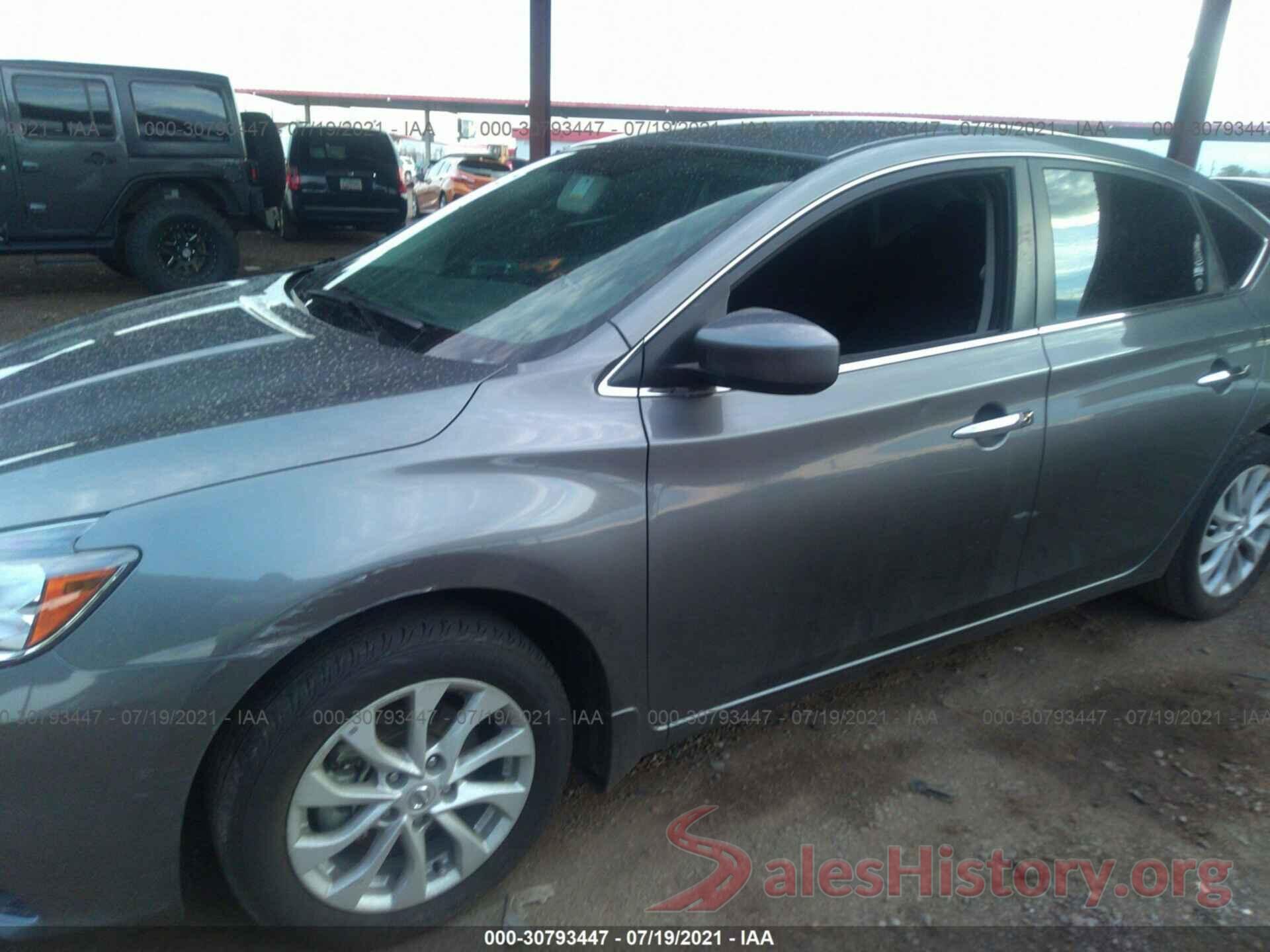 3N1AB7APXKY373822 2019 NISSAN SENTRA