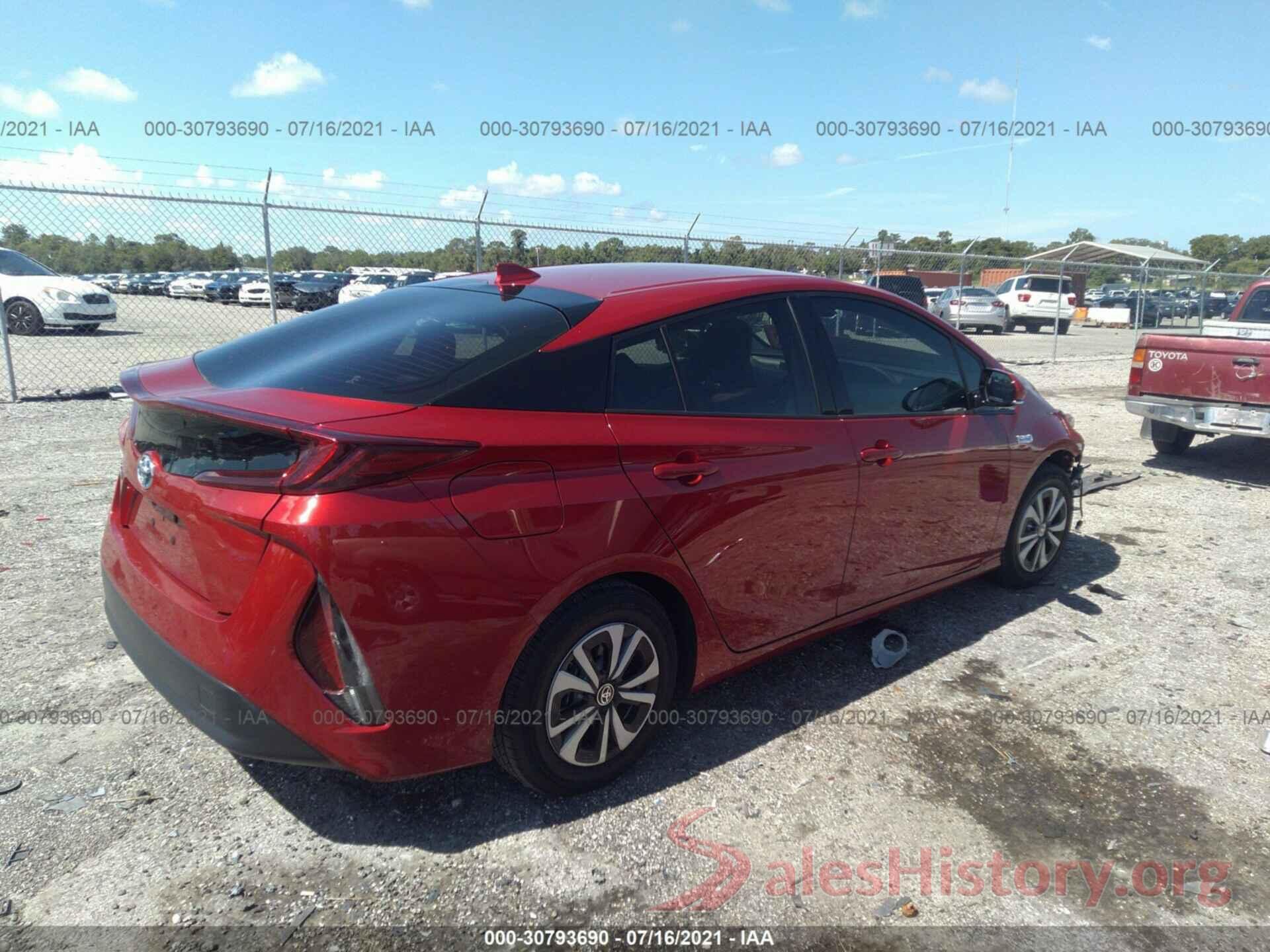 JTDKARFP0H3063639 2017 TOYOTA PRIUS PRIME