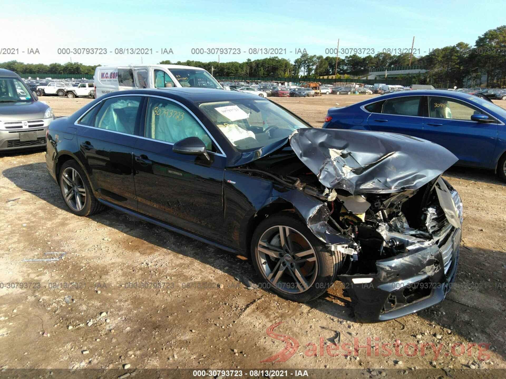 WAUENAF49JN013810 2018 AUDI A4