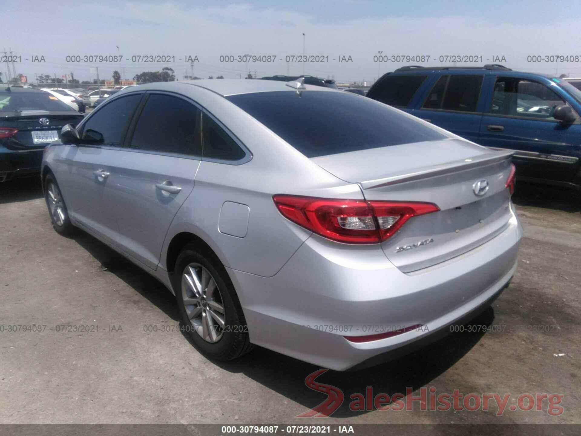 5NPE24AA4GH349917 2016 HYUNDAI SONATA