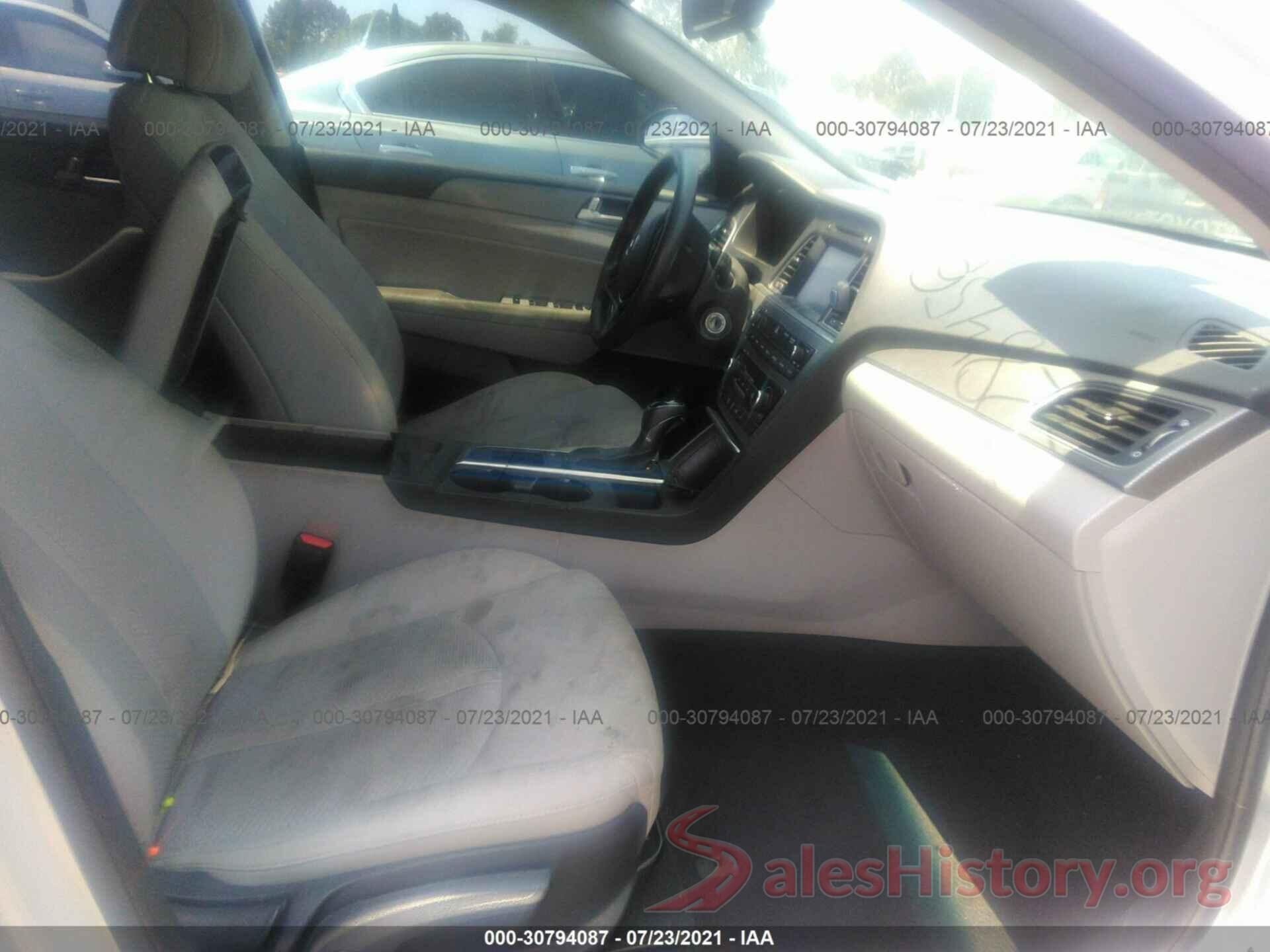 5NPE24AA4GH349917 2016 HYUNDAI SONATA