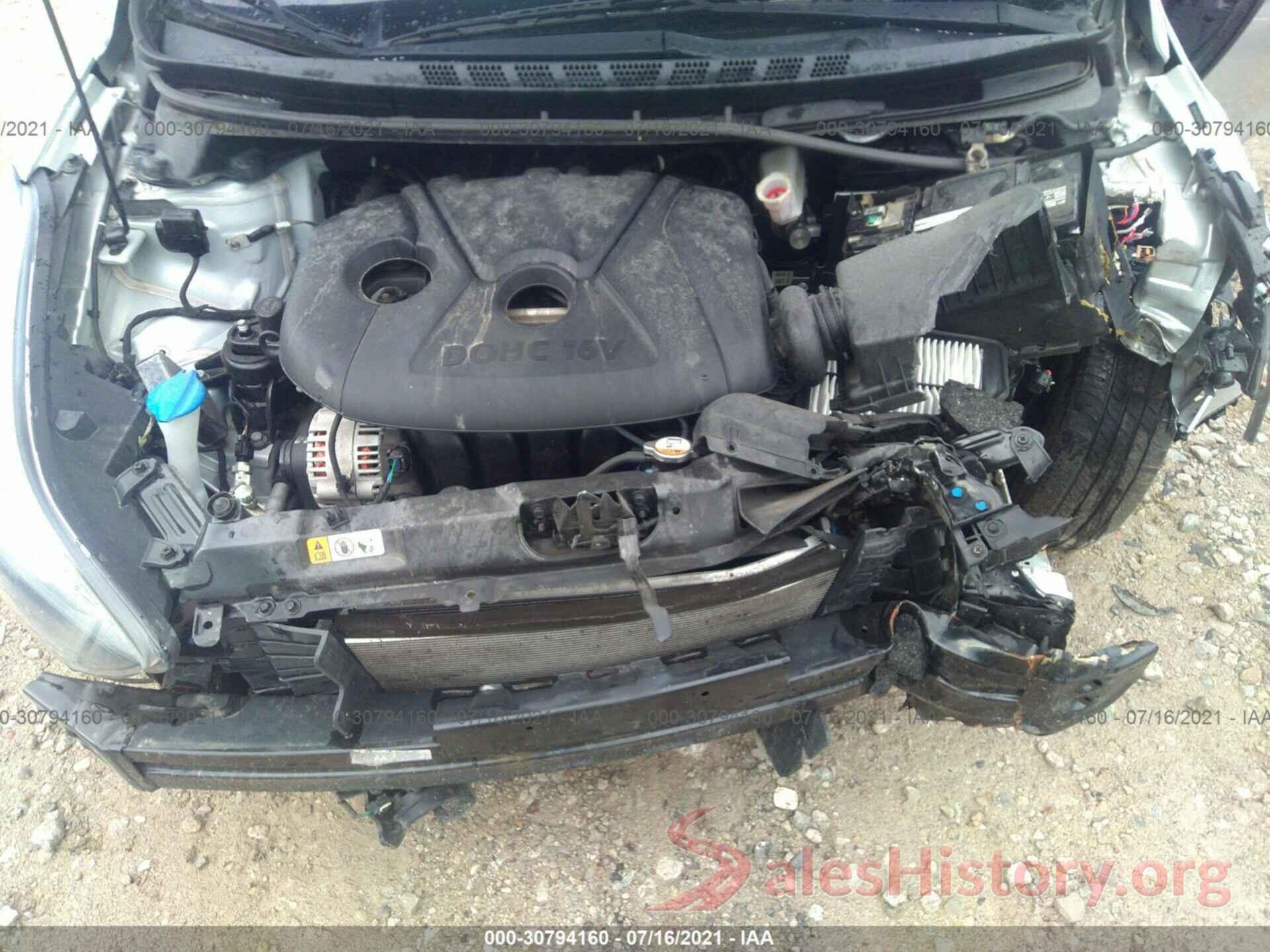 5NPDH4AE0GH667630 2016 HYUNDAI ELANTRA