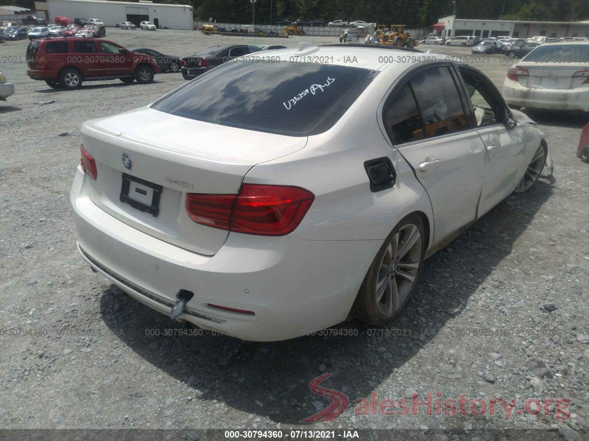 WBA8B3G37HNU36354 2017 BMW 3 SERIES