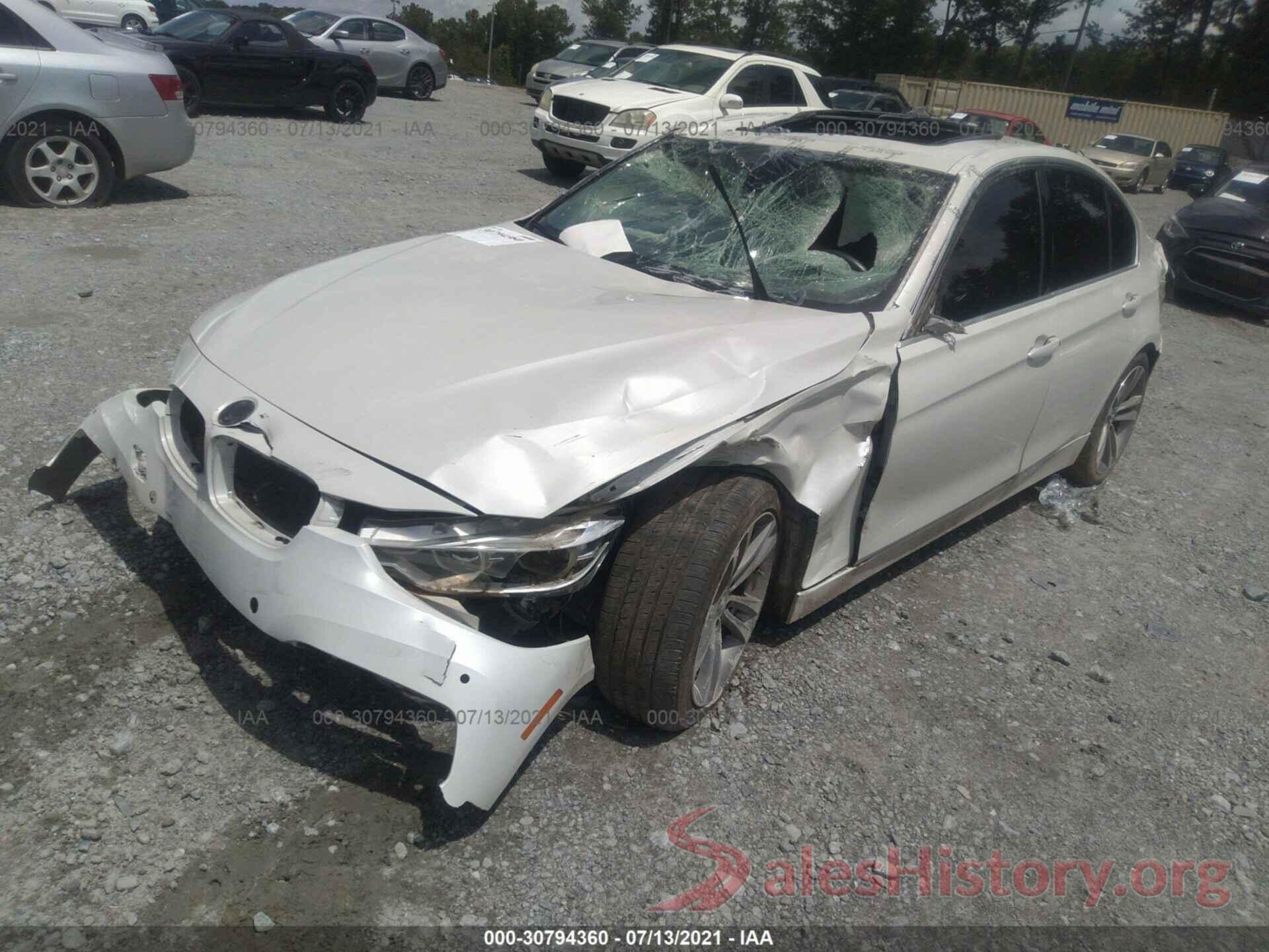 WBA8B3G37HNU36354 2017 BMW 3 SERIES