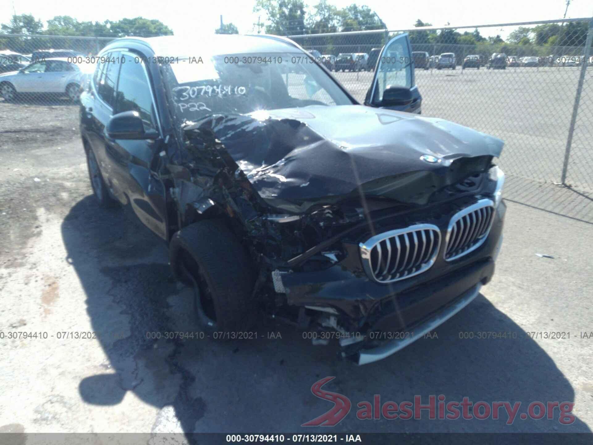 5UXTY3C06M9F20340 2021 BMW X3