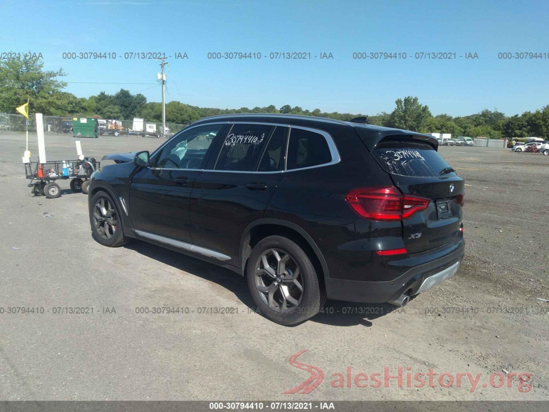 5UXTY3C06M9F20340 2021 BMW X3