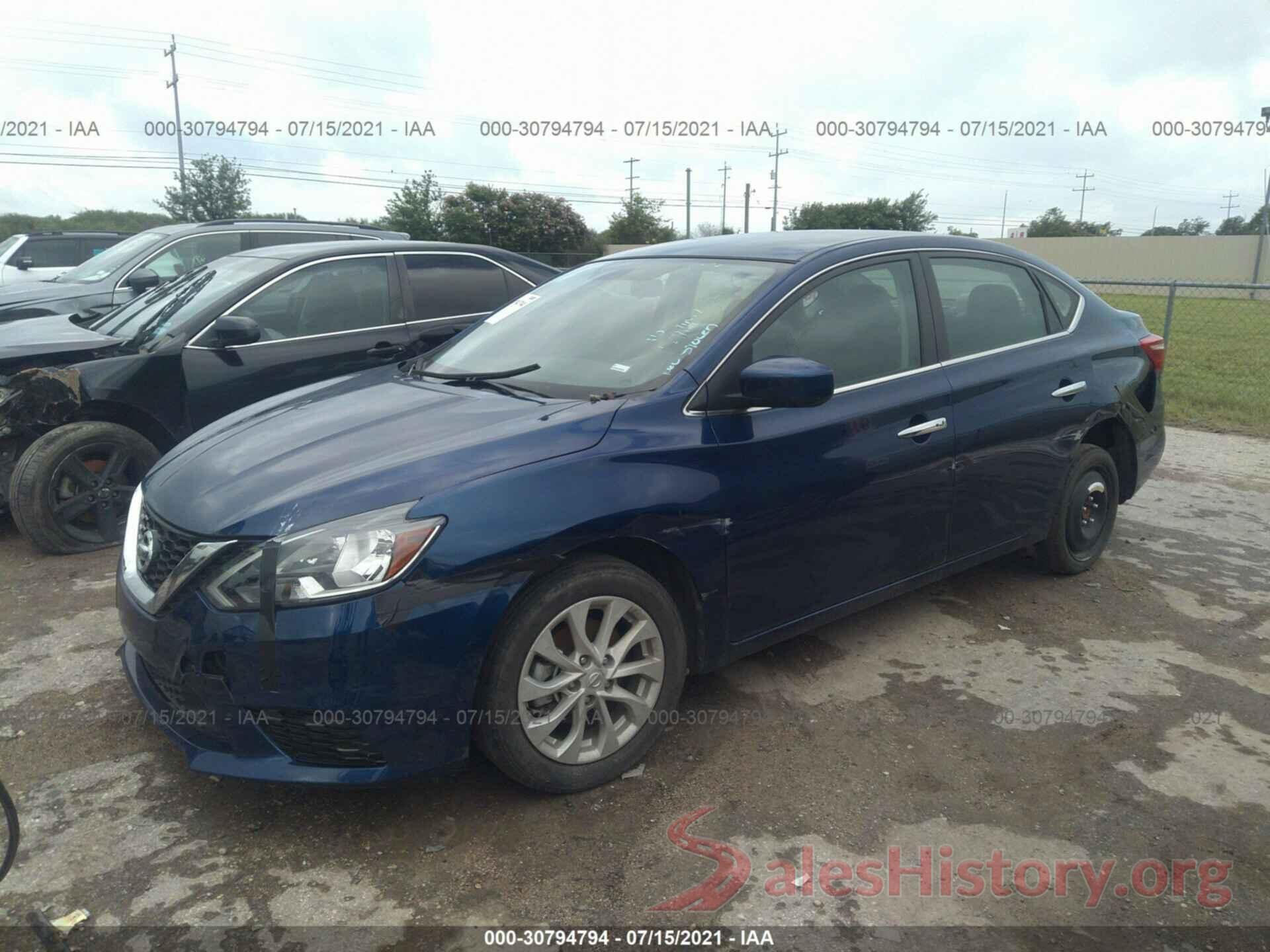 3N1AB7AP5KY434736 2019 NISSAN SENTRA