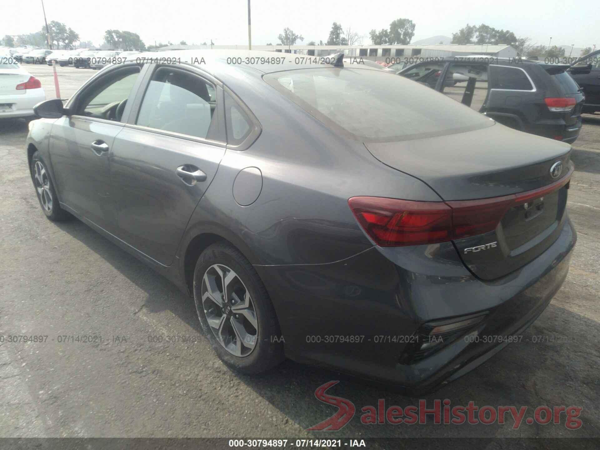 3KPF24AD5LE156723 2020 KIA FORTE