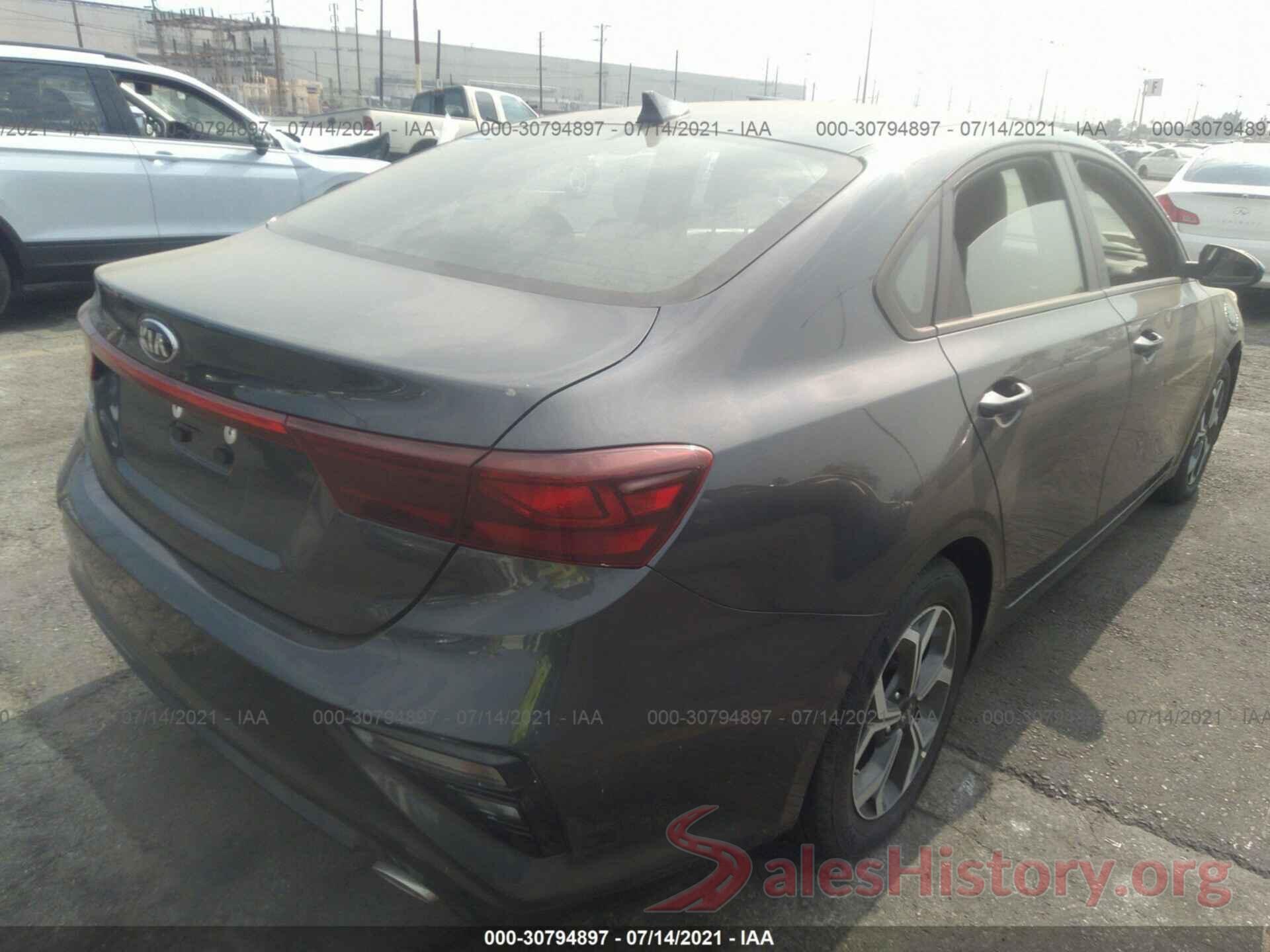 3KPF24AD5LE156723 2020 KIA FORTE