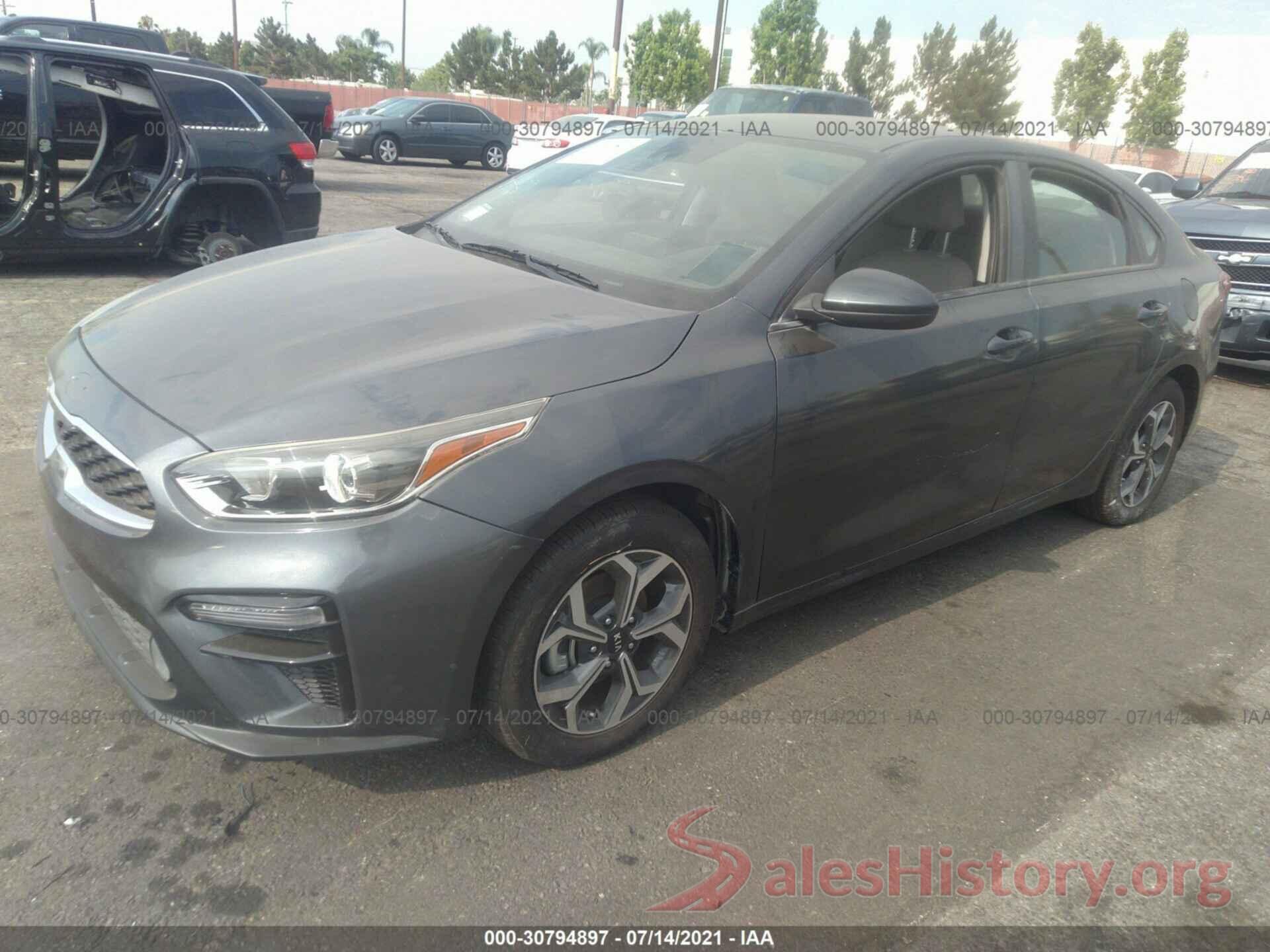 3KPF24AD5LE156723 2020 KIA FORTE