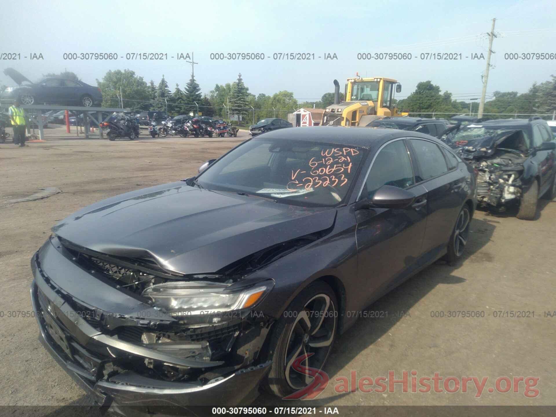 1HGCV1F37LA060654 2020 HONDA ACCORD SEDAN