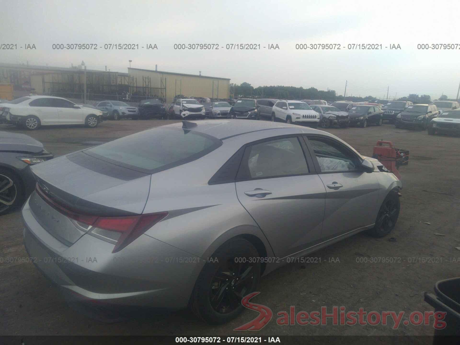 5NPLM4AG9MH023855 2021 HYUNDAI ELANTRA