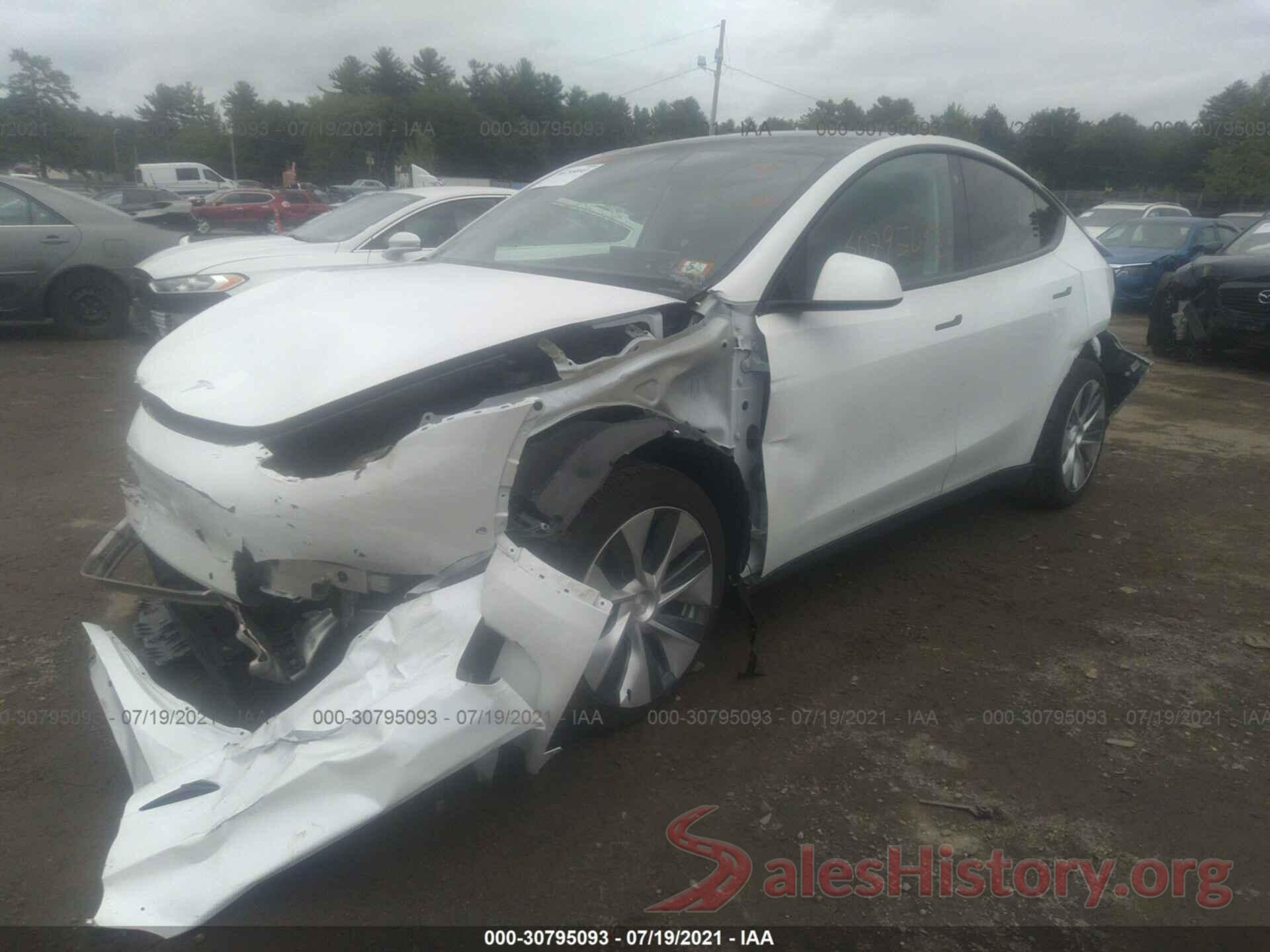 5YJYGDEE7MF069575 2021 TESLA MODEL Y