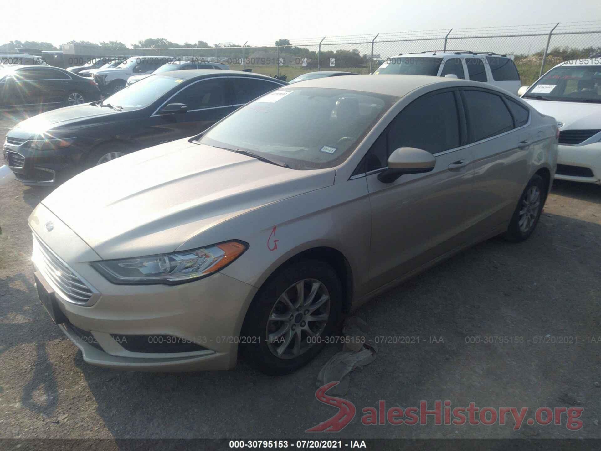 3FA6P0G71HR104720 2017 FORD FUSION