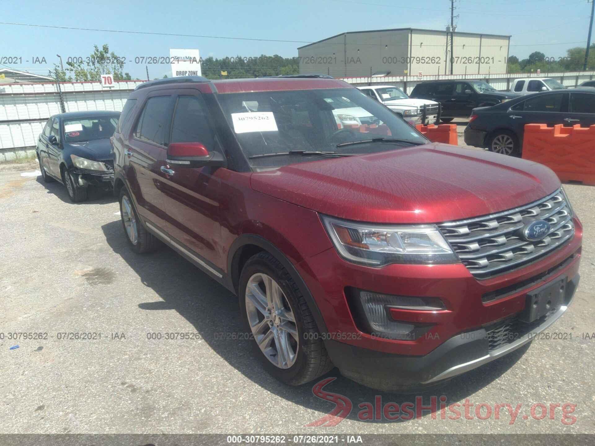 1FM5K7F86HGD39365 2017 FORD EXPLORER