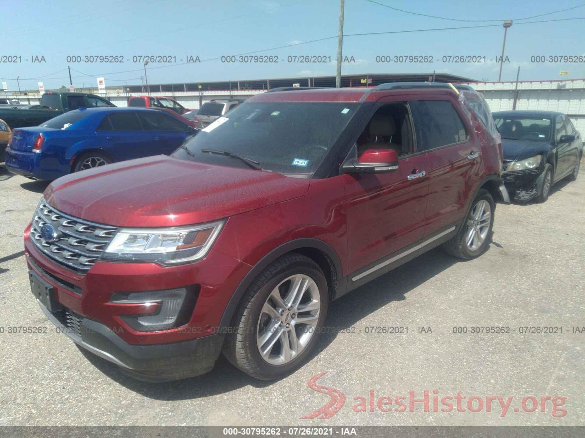 1FM5K7F86HGD39365 2017 FORD EXPLORER