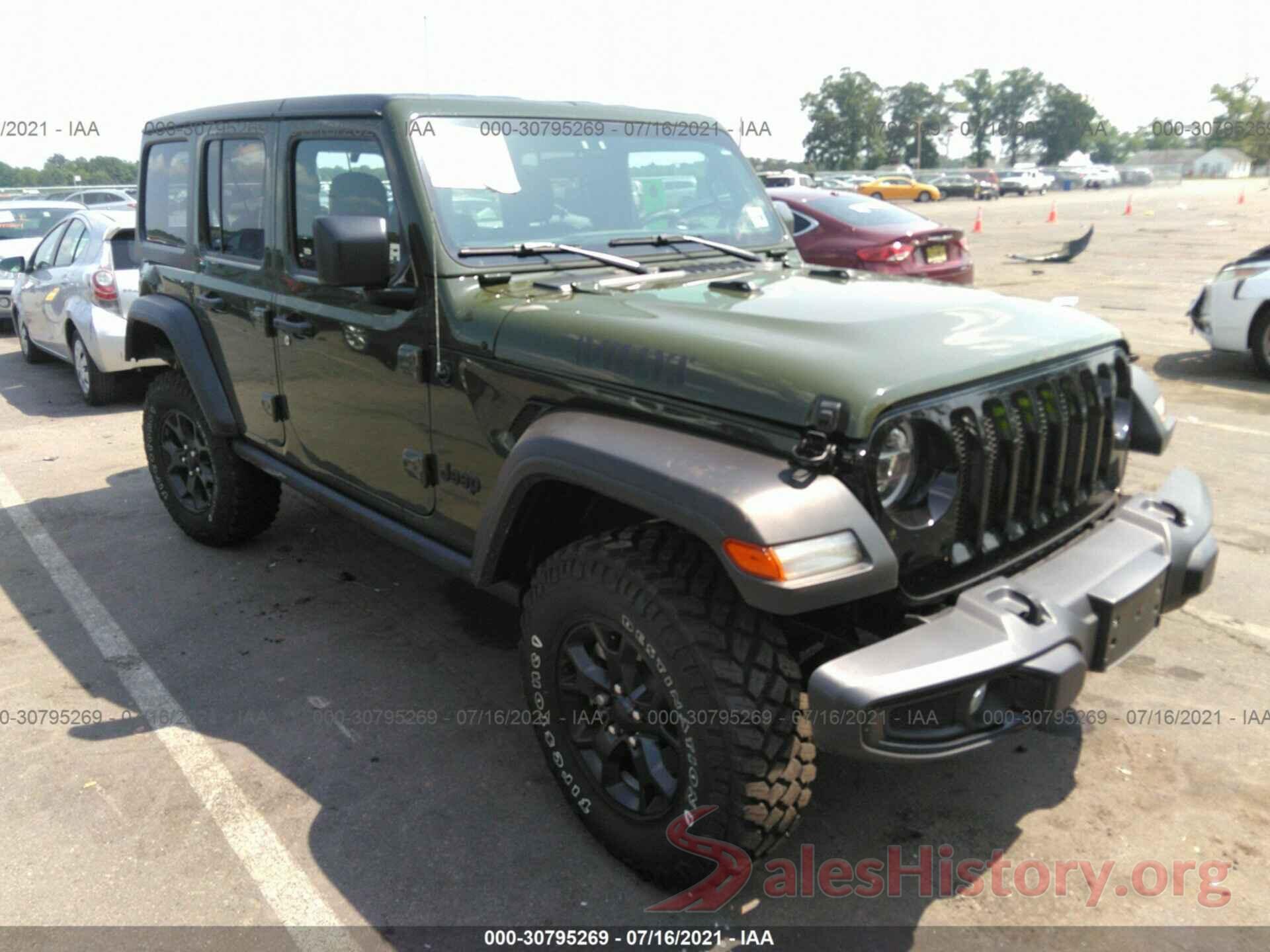 1C4HJXDG9MW650321 2021 JEEP WRANGLER