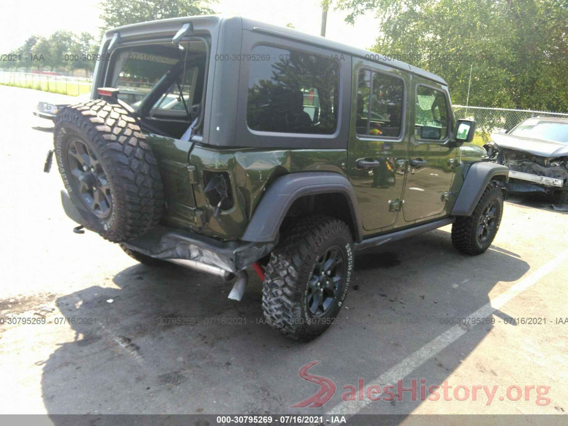 1C4HJXDG9MW650321 2021 JEEP WRANGLER