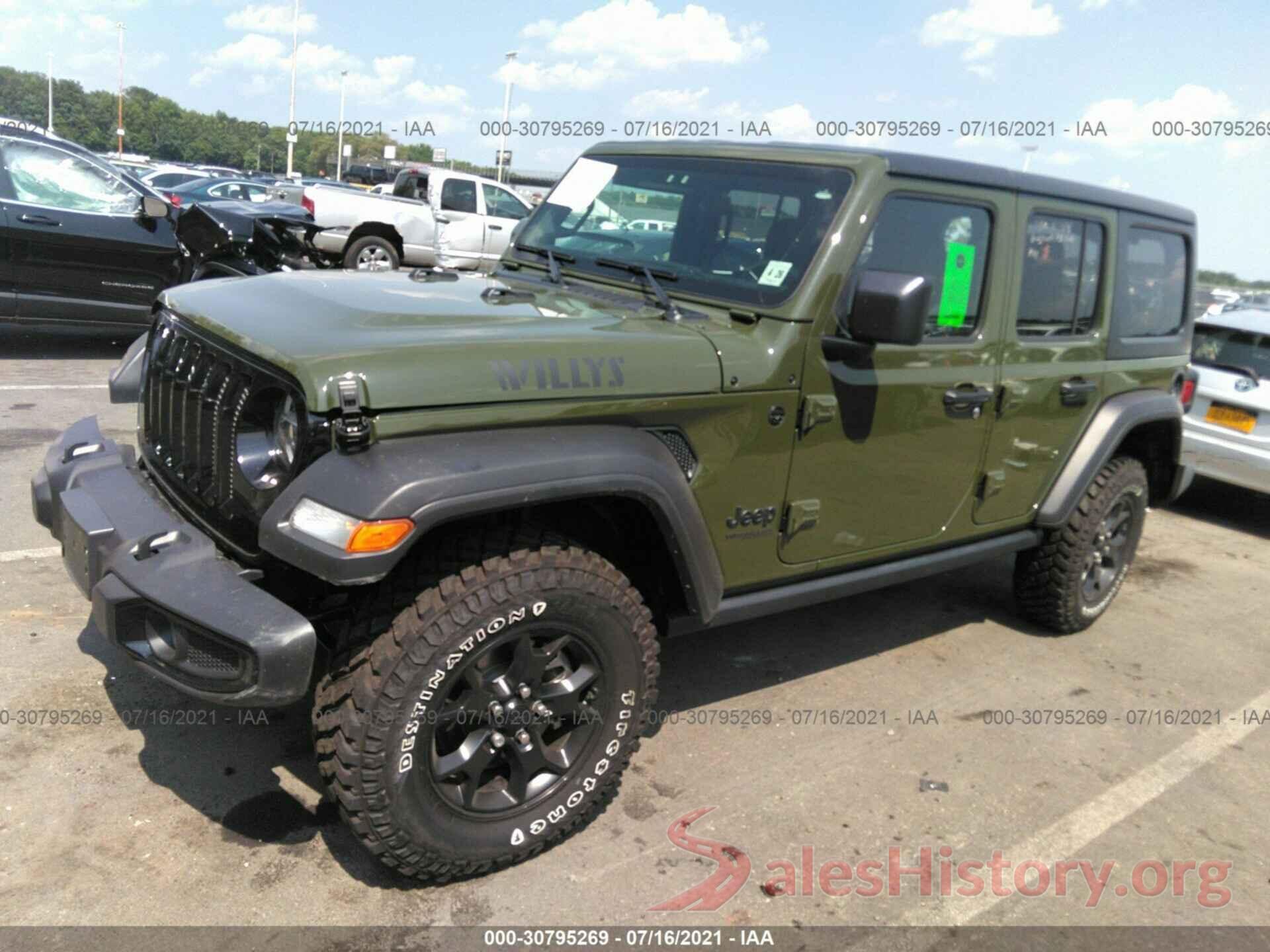 1C4HJXDG9MW650321 2021 JEEP WRANGLER