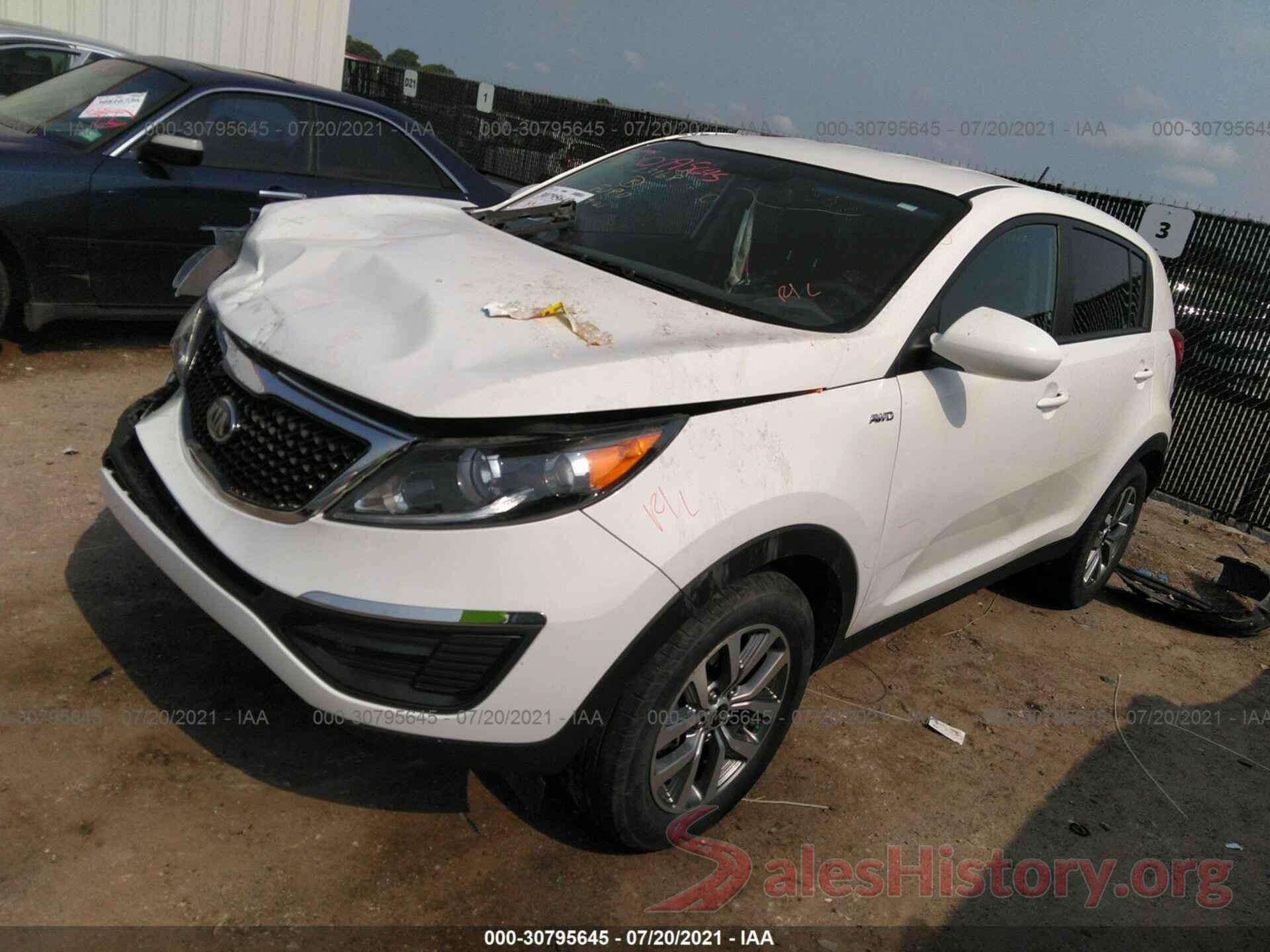 KNDPBCAC6G7871747 2016 KIA SPORTAGE