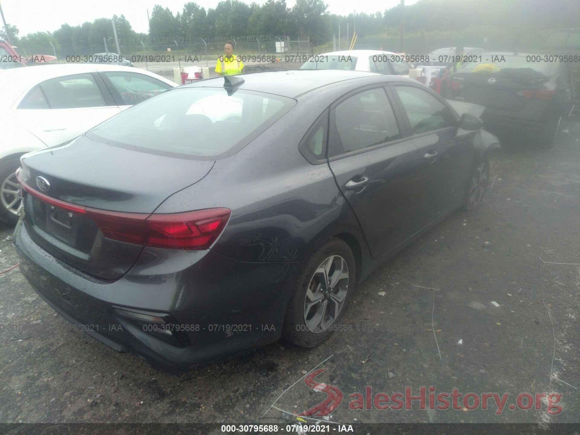 3KPF24AD8KE120412 2019 KIA FORTE