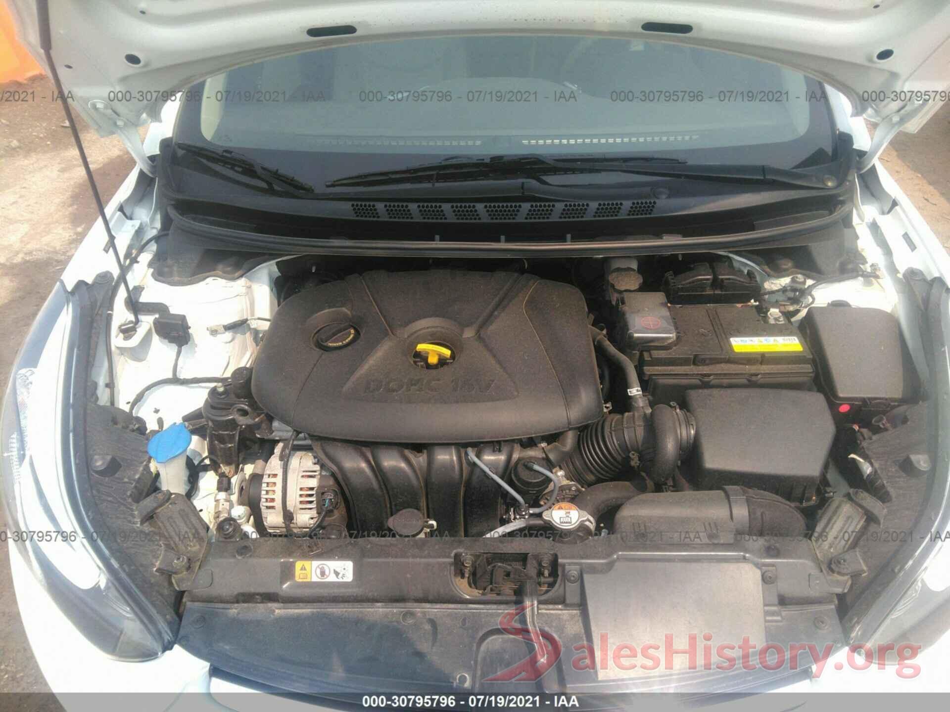 5NPDH4AE0GH775312 2016 HYUNDAI ELANTRA